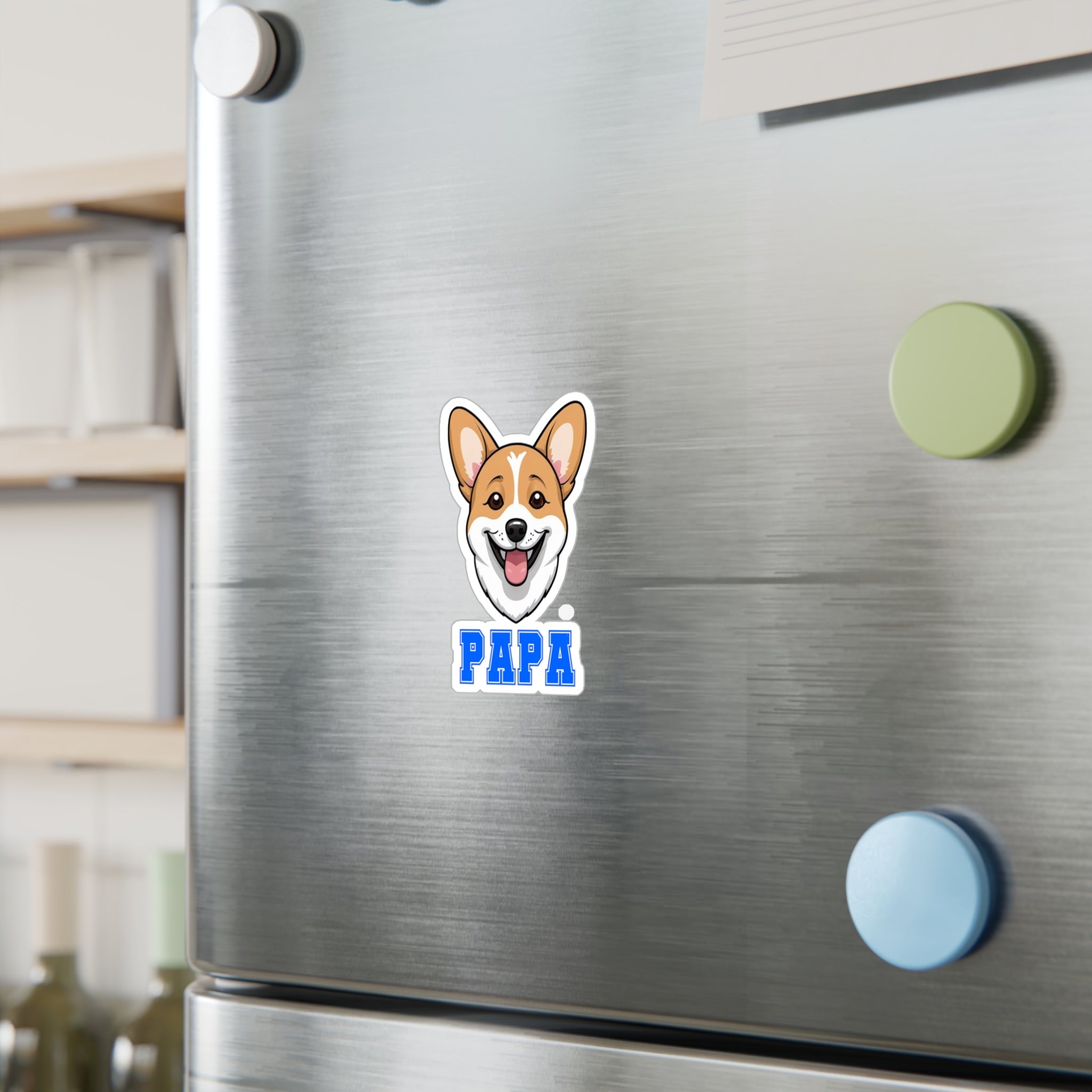 Corgi Papa Vinyl Decals