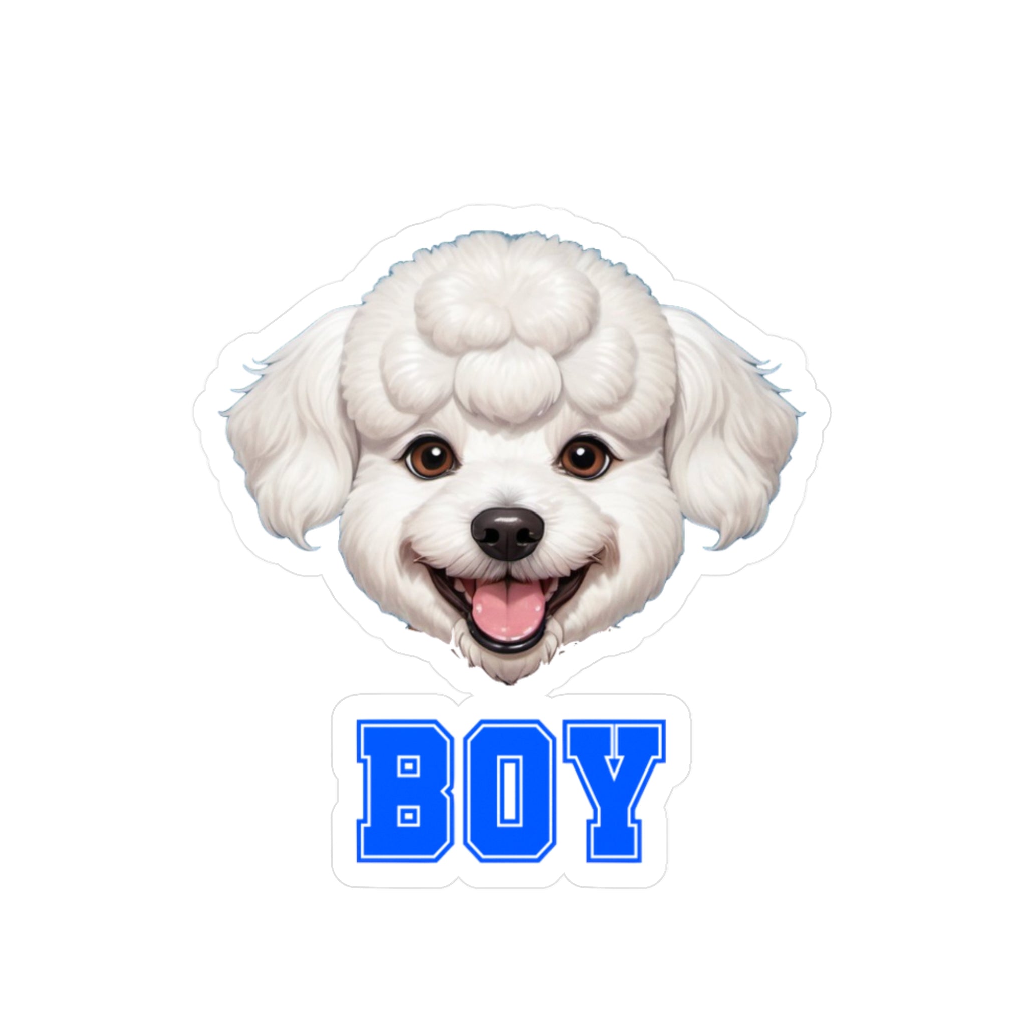 Multipoo Boy Vinyl Decals