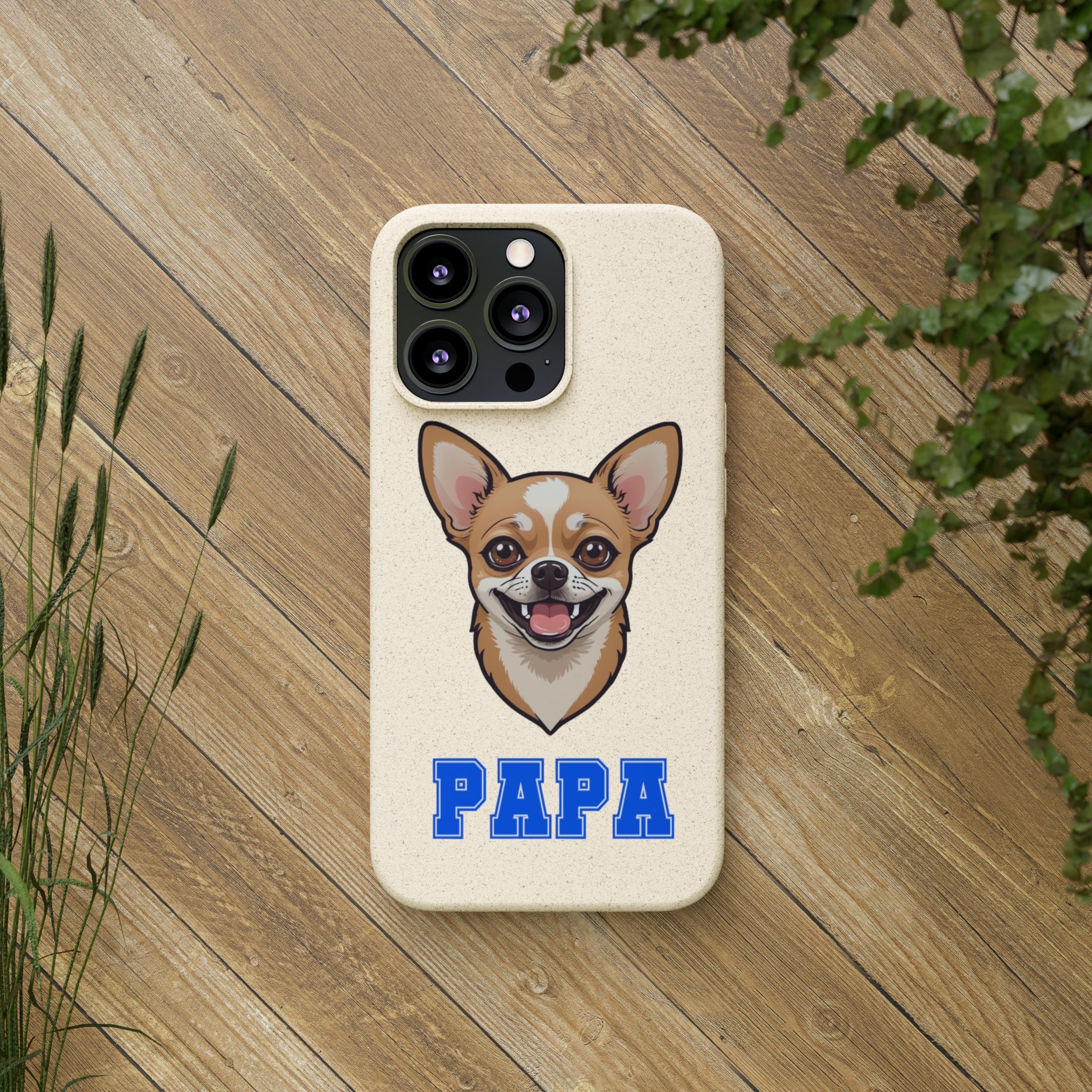 Biodegradable  Chihuahua Papa Cases