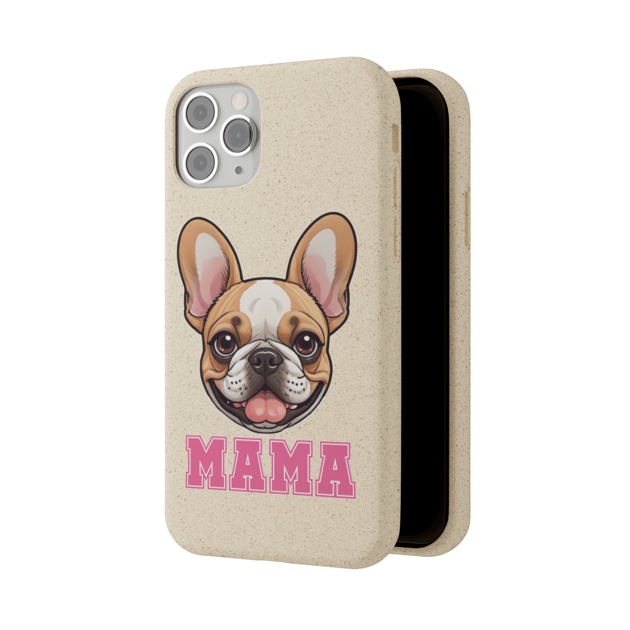 Biodegradable  Frenchie Mama Cases