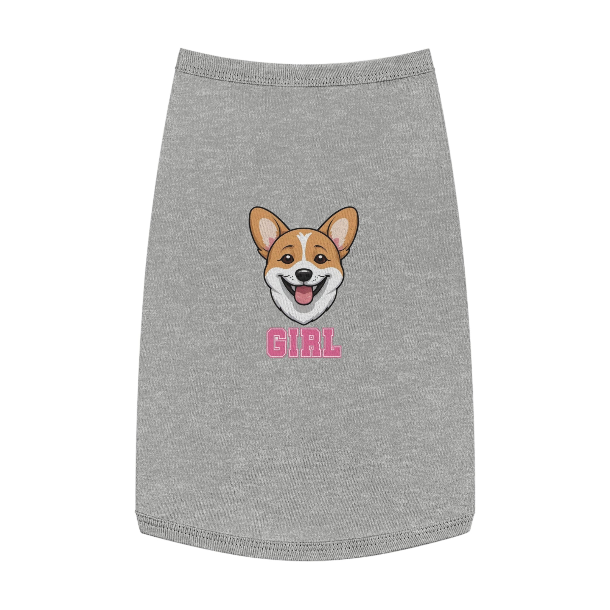 Corgi Girl Tank Top