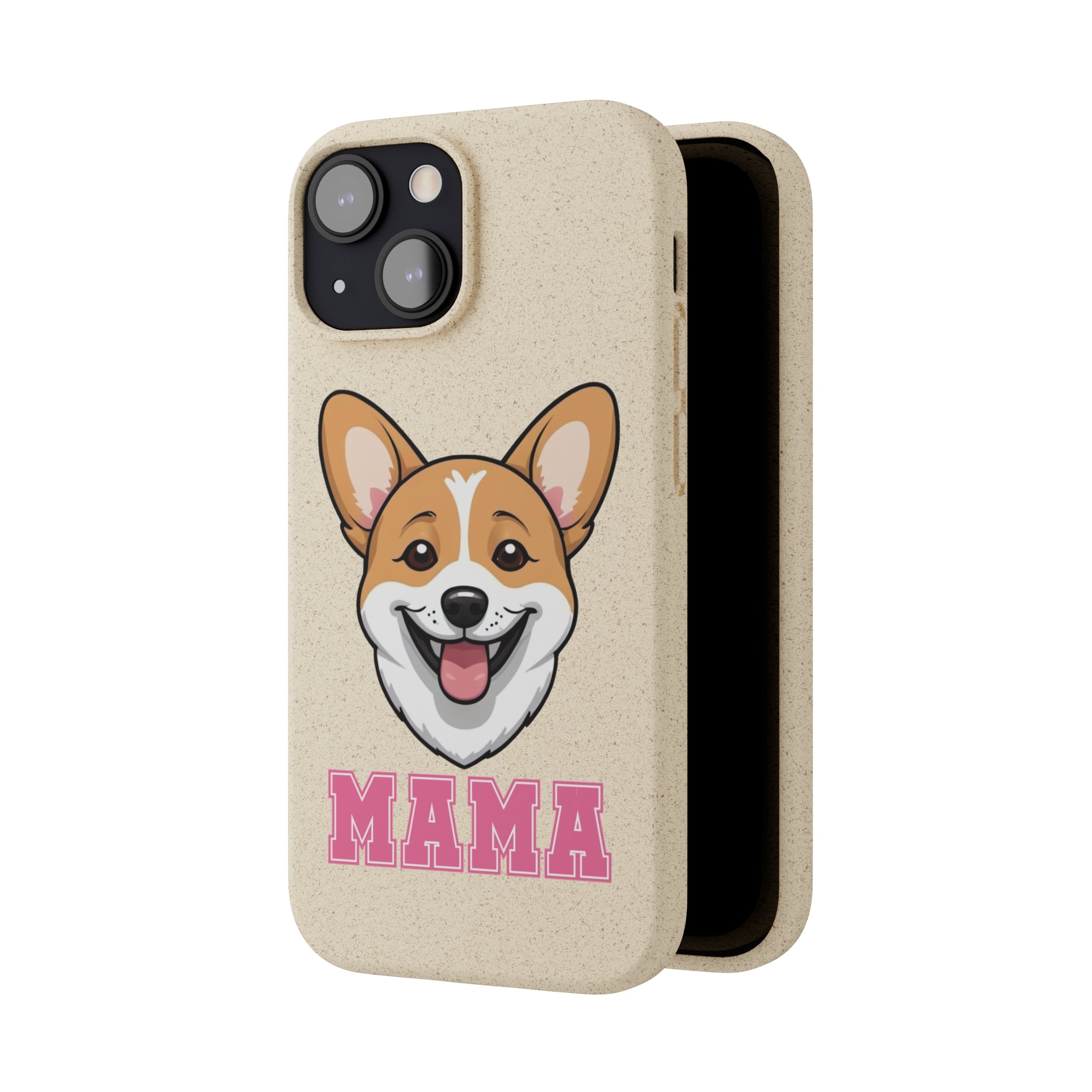 Biodegradable  Corgi Mama Cases