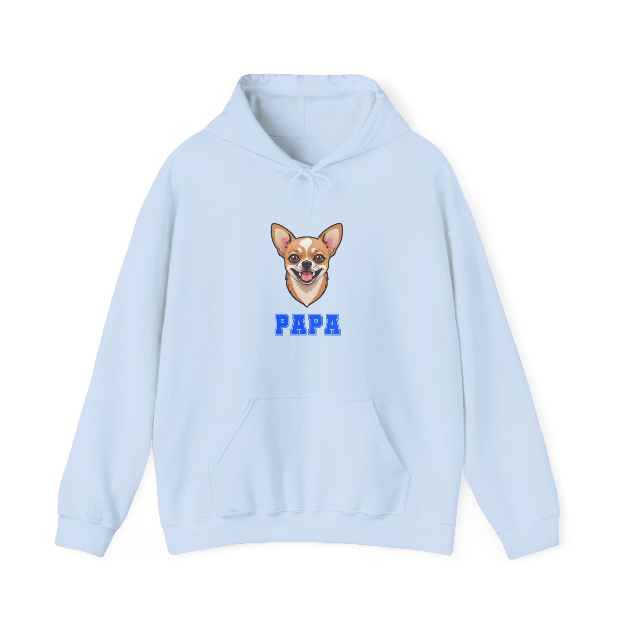 Chihuahua Papa Heavy Blend™ Hooded Sweatshirt