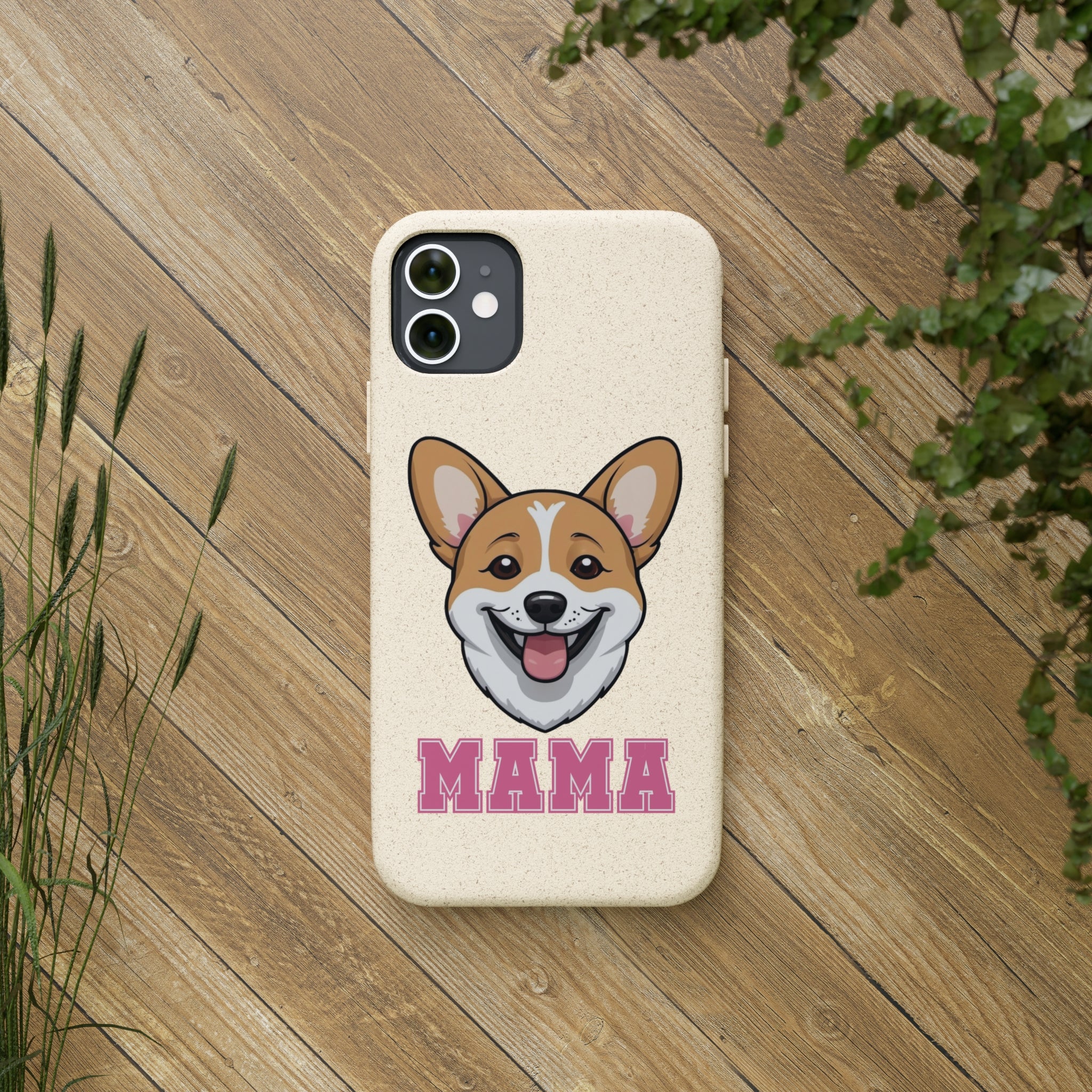 Biodegradable  Corgi Mama Cases