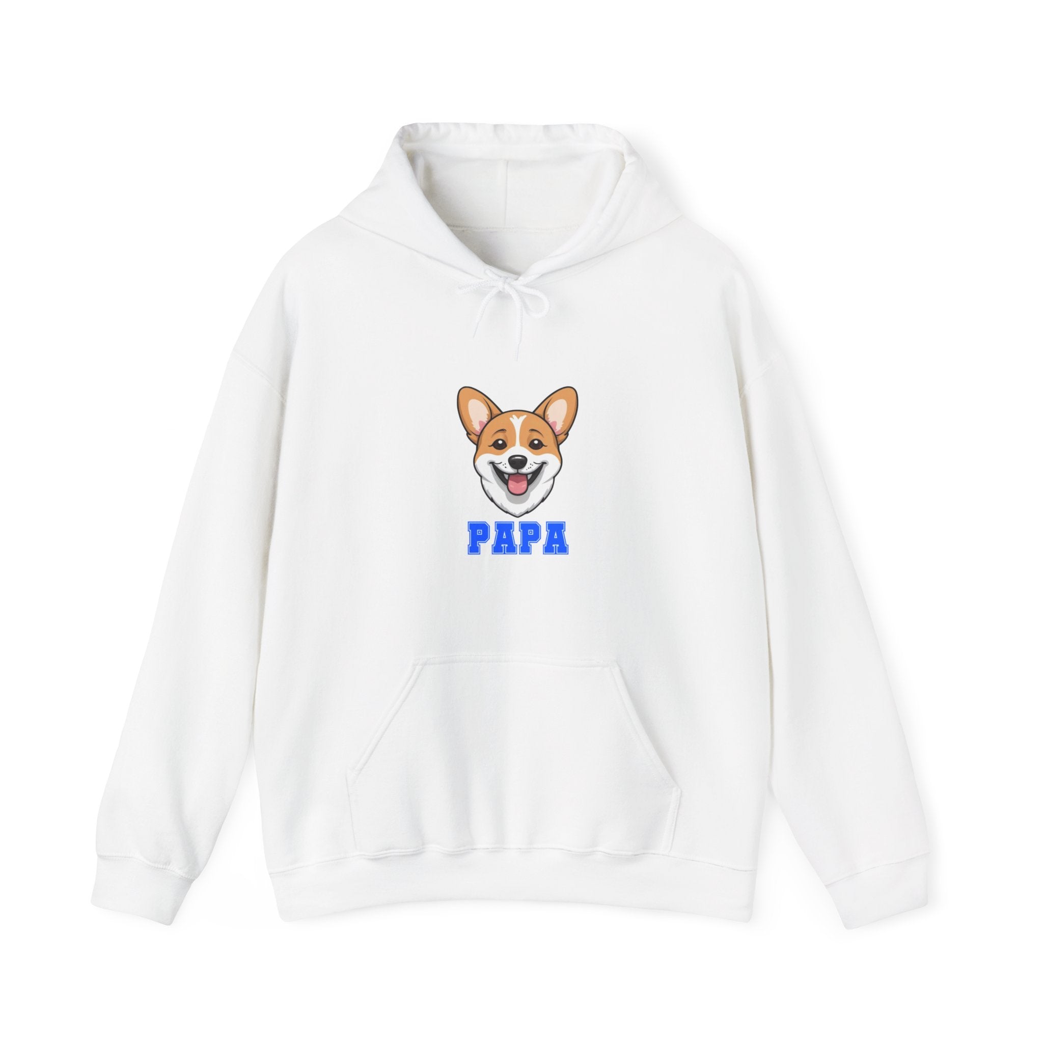 Corgi Papa Heavy Blend™ Hooded Sweatshirt