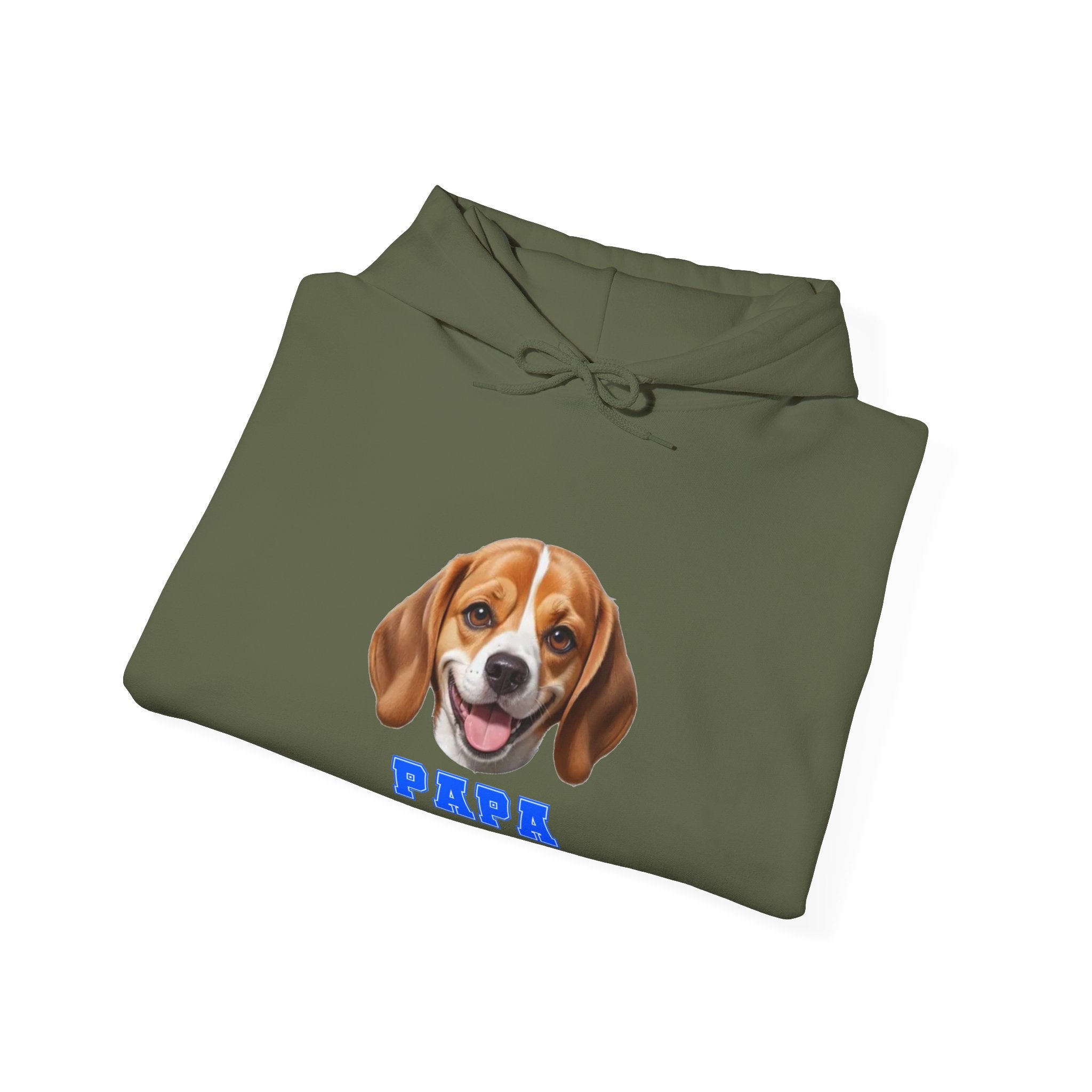 Beagle Papa Heavy Blend™ Hooded Sweatshirt