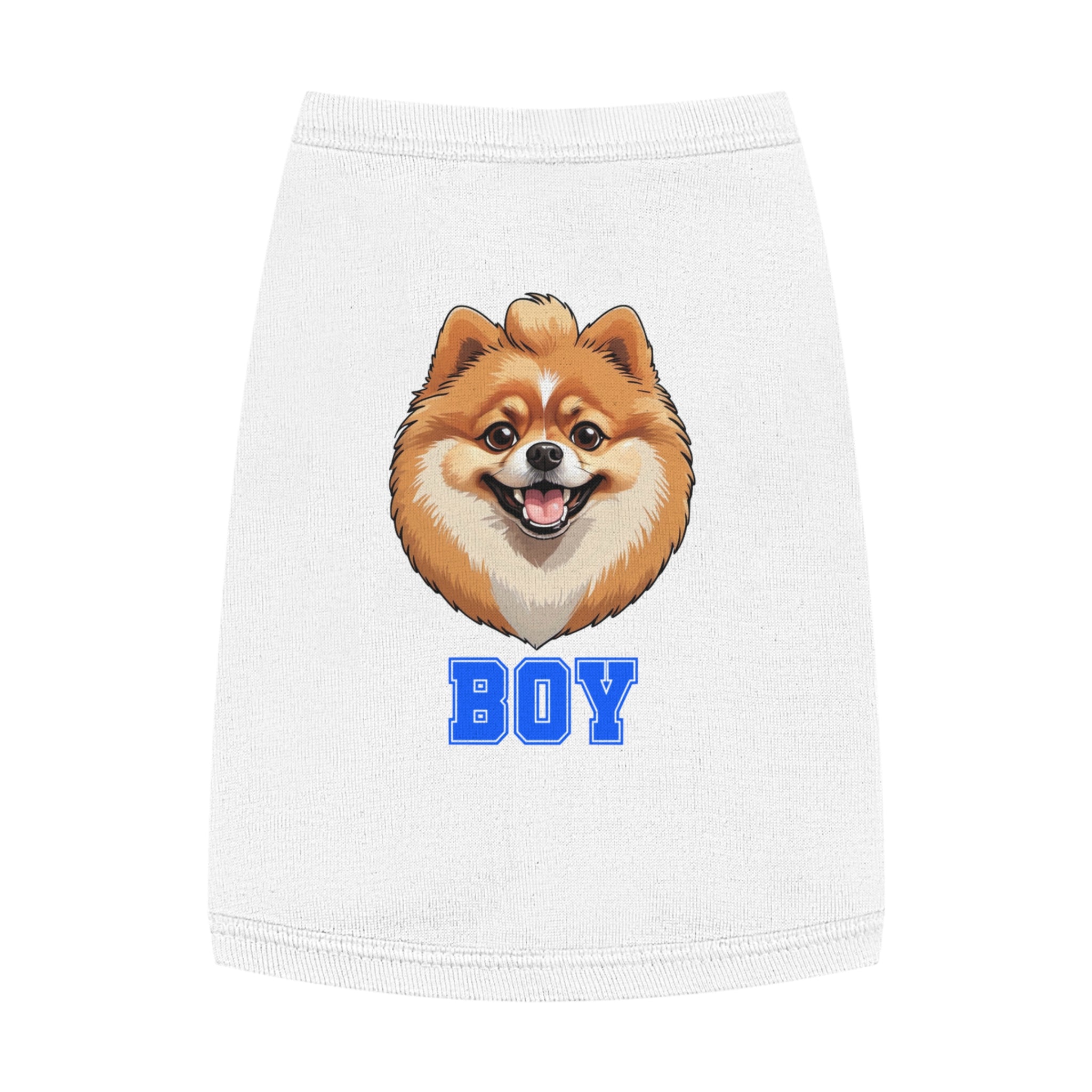 Pomeranian Boy Tank Top