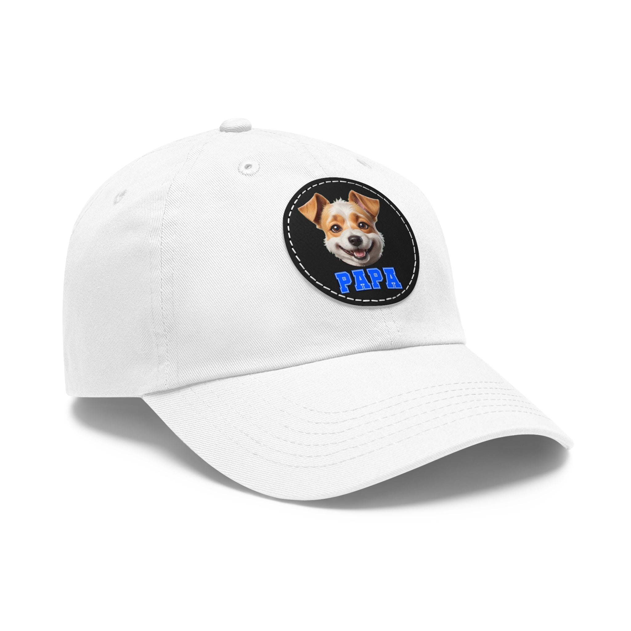 Terrier Papa Hat with Patch