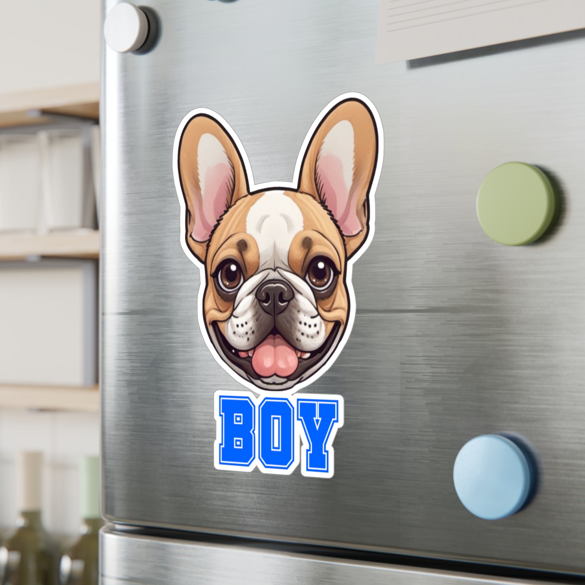 Frenchie Boy Vinyl Decals