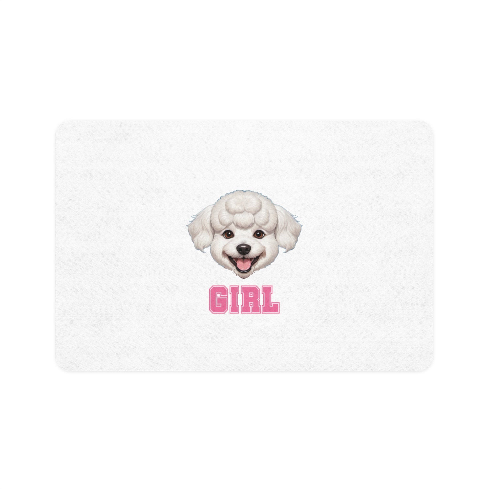 Multipoo Girl Food Mat (12x18)