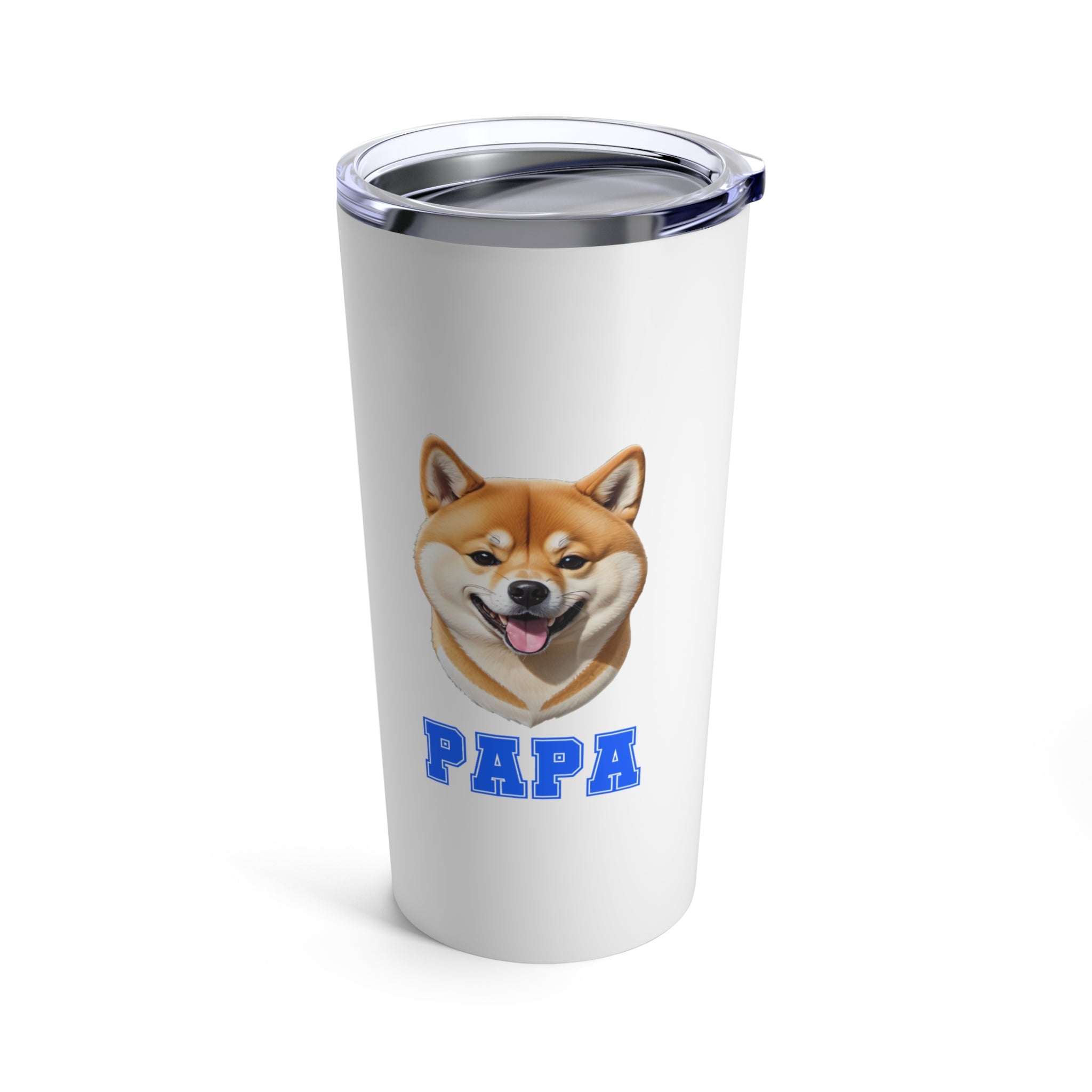 Shiba Inu Papa Tumbler 20oz