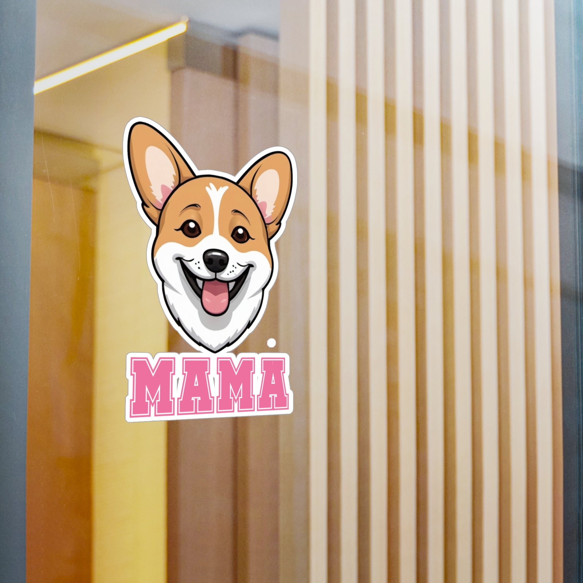 Corgi Mama Vinyl Decals