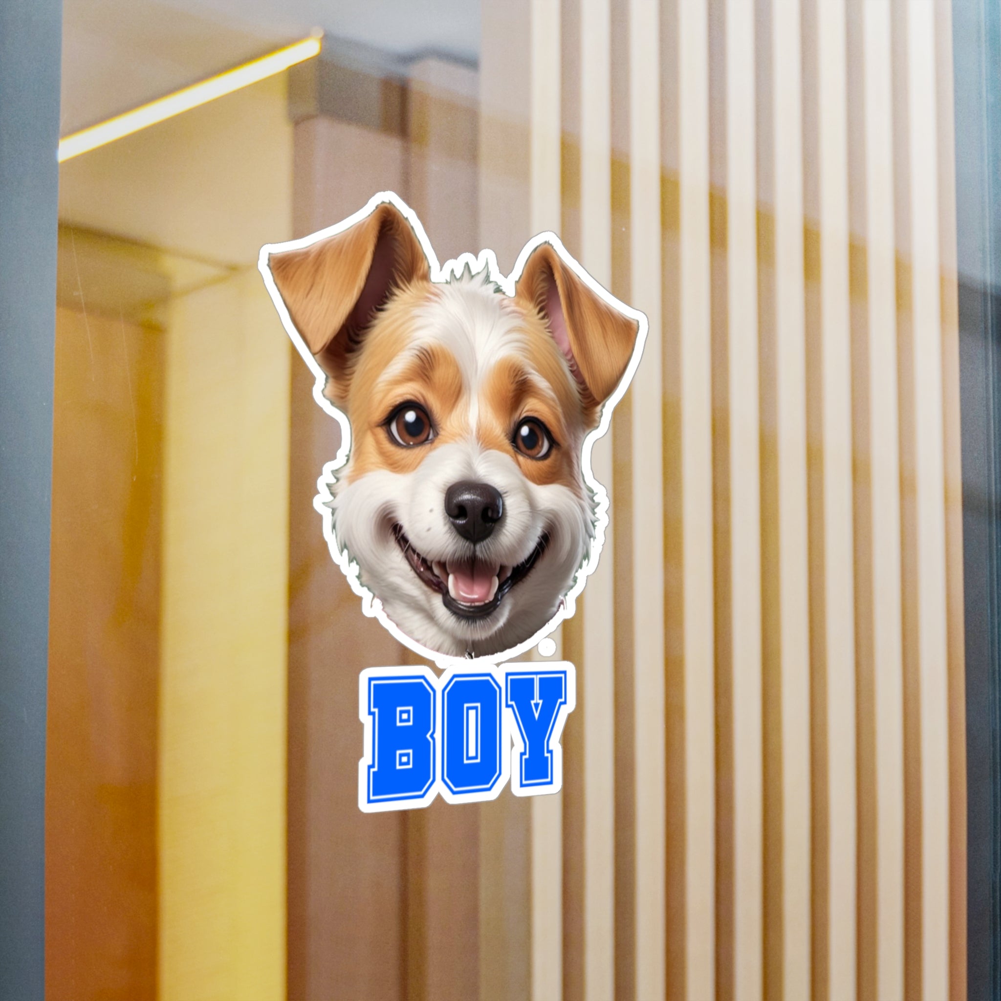 Terrier Boy Vinyl Decals