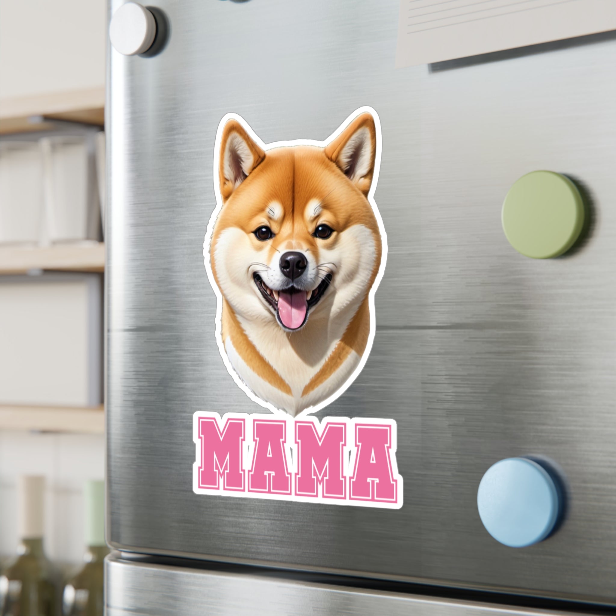 Shiba Inu Mama Vinyl Decals