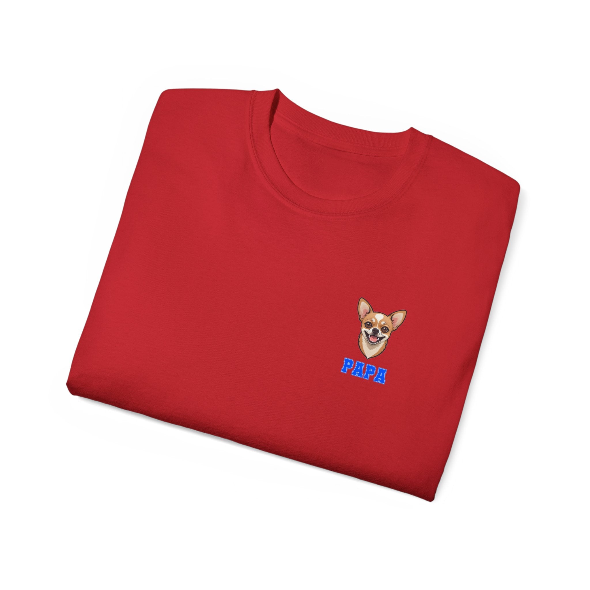 Chihuahua Papa Ultra Cotton Tee