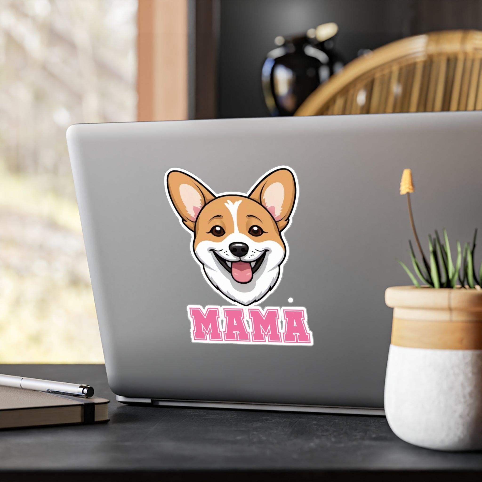 Corgi Mama Vinyl Decals