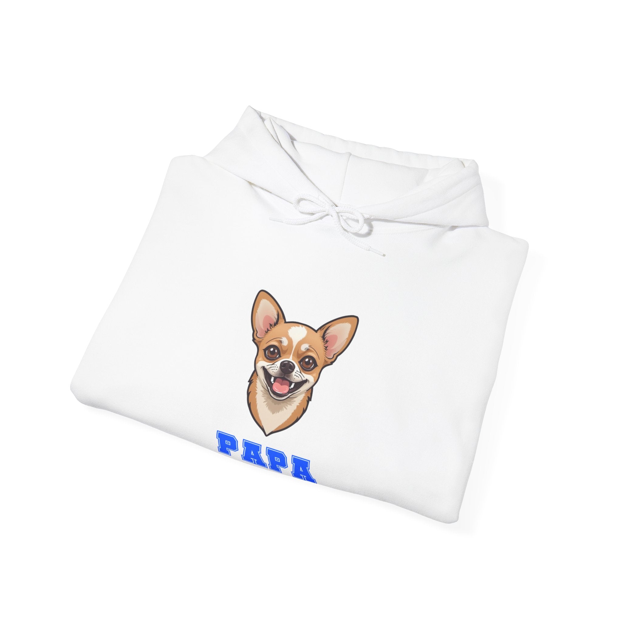 Chihuahua Papa Heavy Blend™ Hooded Sweatshirt