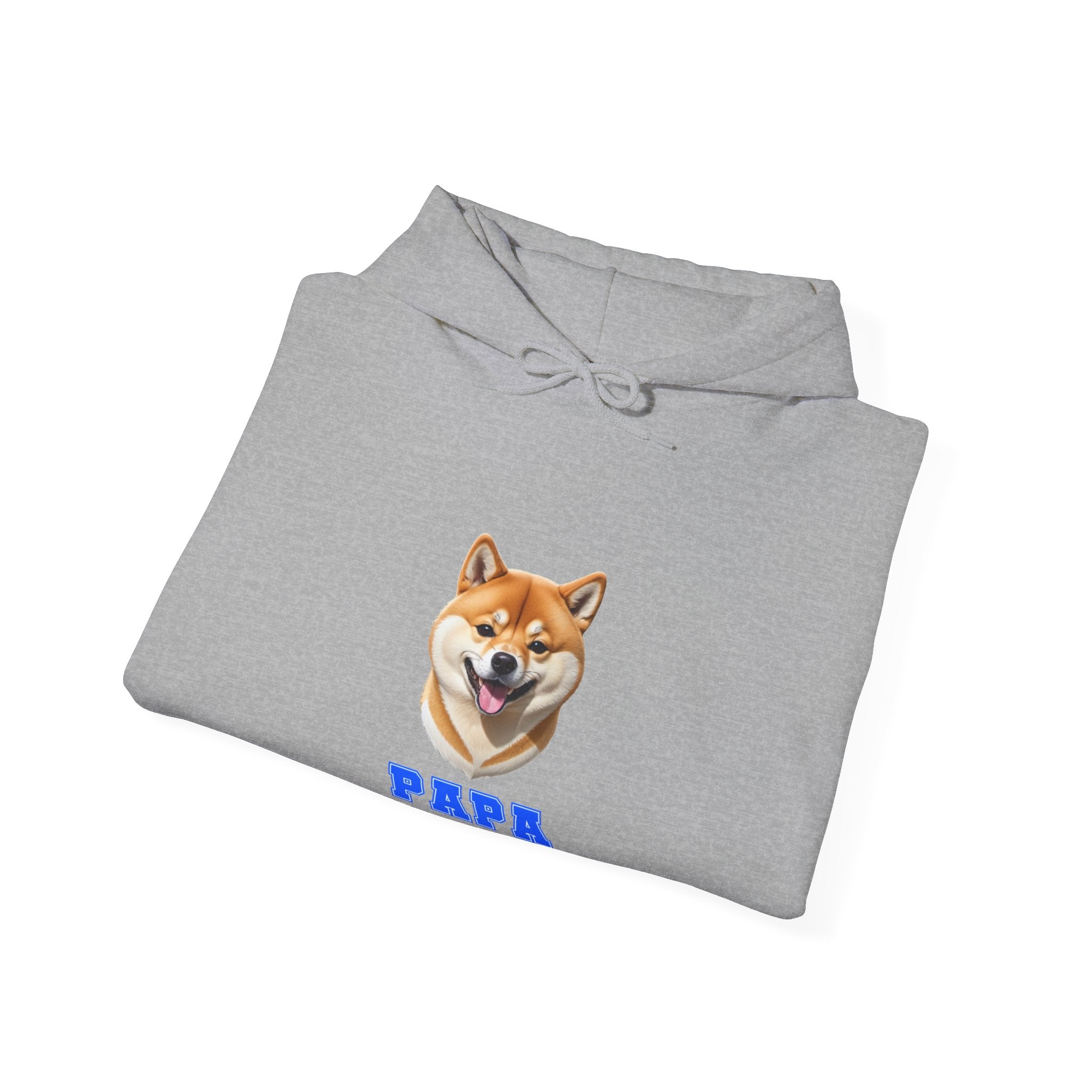 Shiba Inu Papa Heavy Blend™ Hooded Sweatshirt