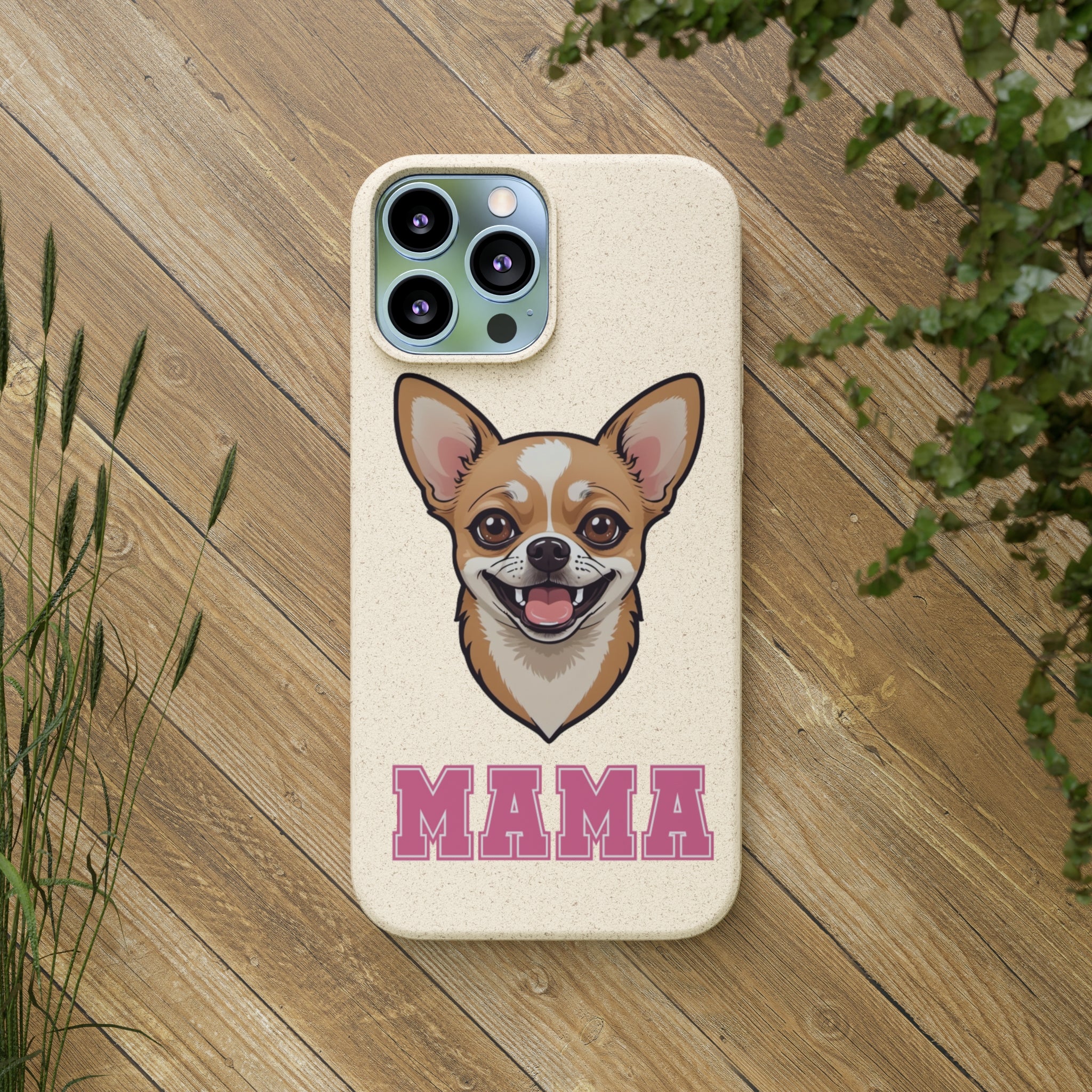 Biodegradable  Chihuahua Mama Cases