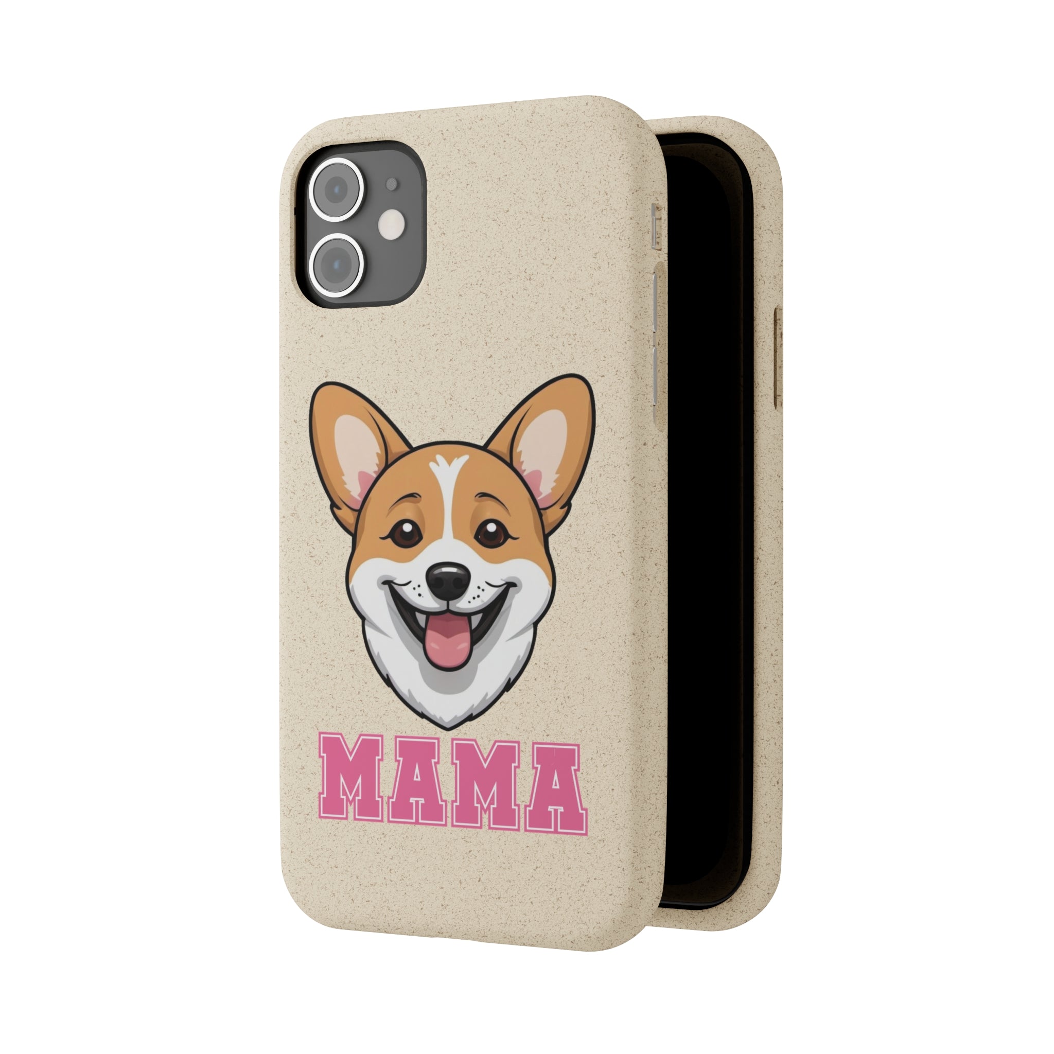 Biodegradable  Corgi Mama Cases