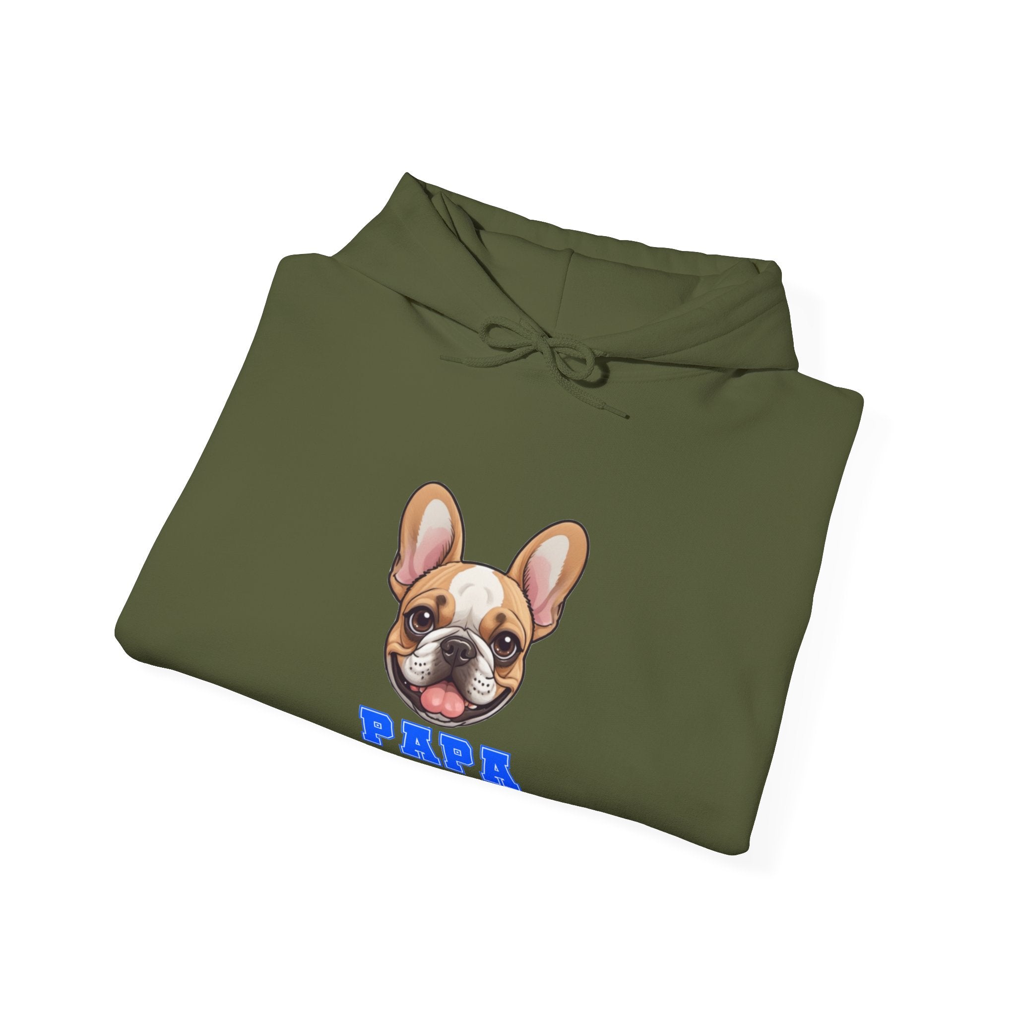 Frenchie Papa Heavy Blend™ Hooded Sweatshirt