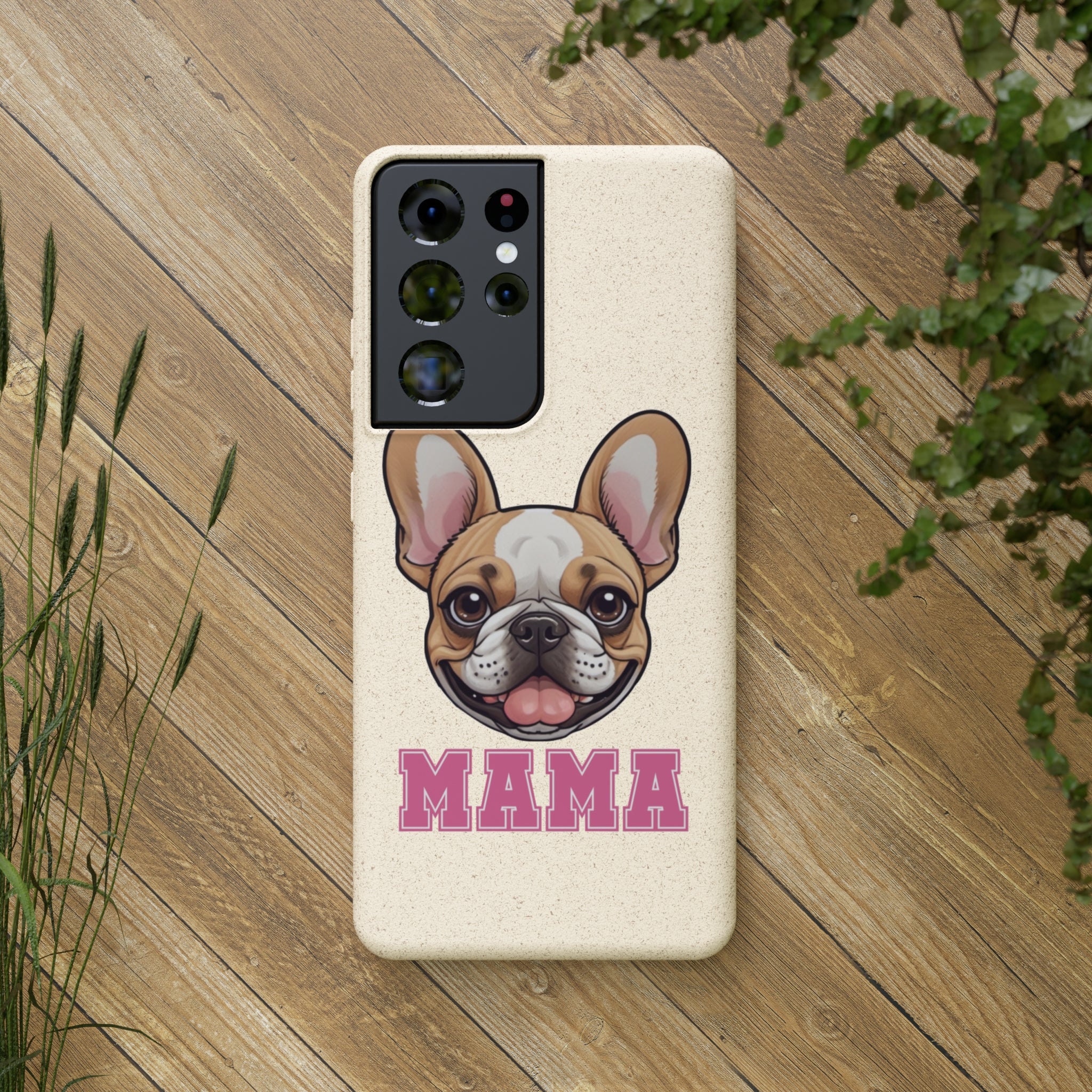 Biodegradable  Frenchie Mama Cases