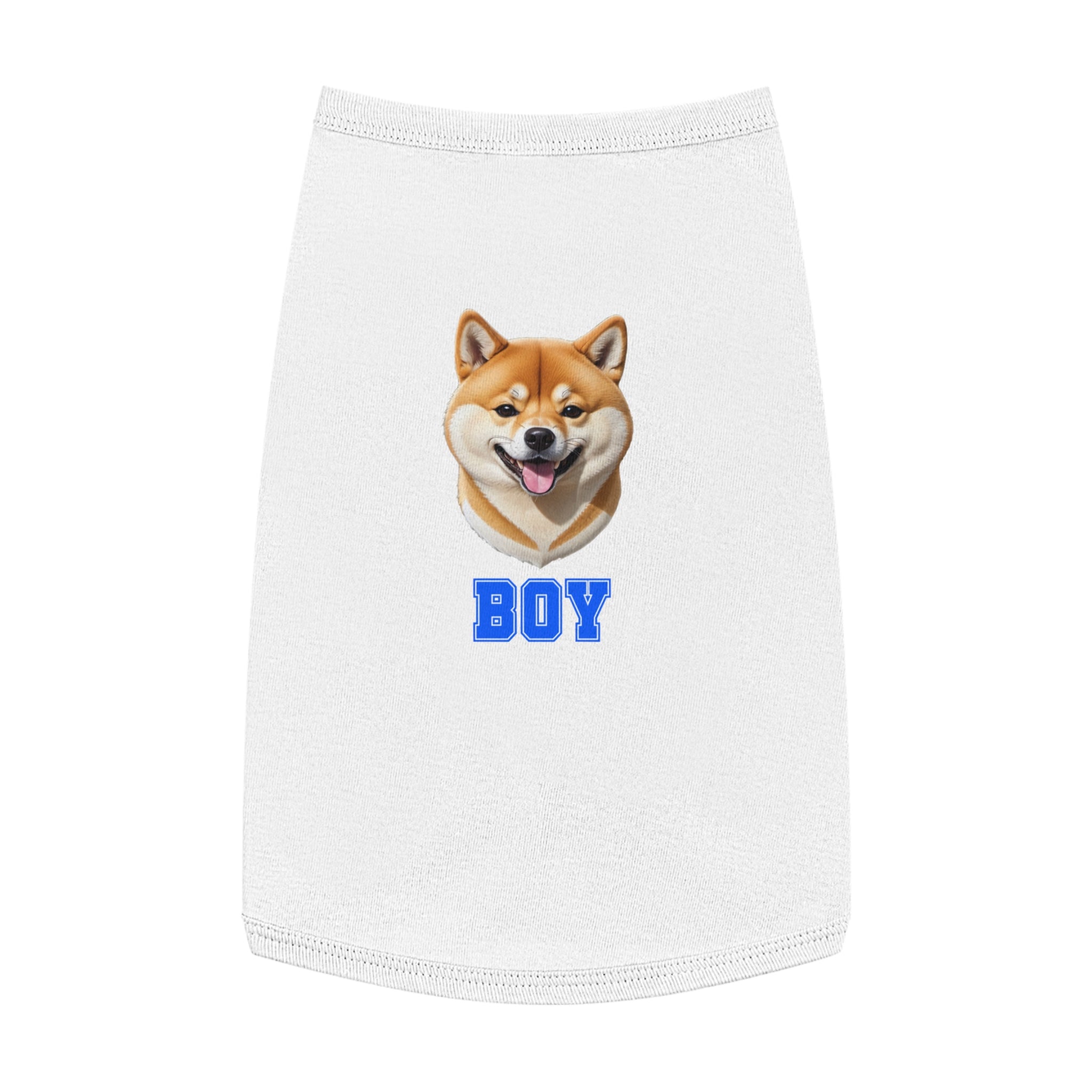 Shiba Inu Boy Tank Top