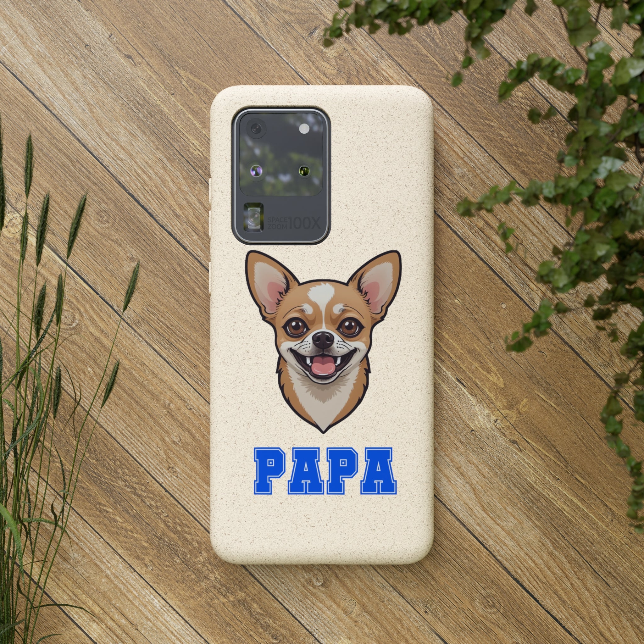 Biodegradable  Chihuahua Papa Cases