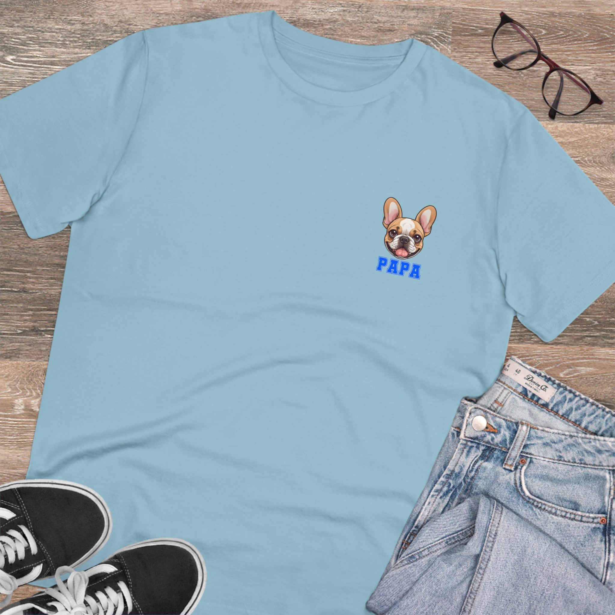 Frenchie Papa T-shirt