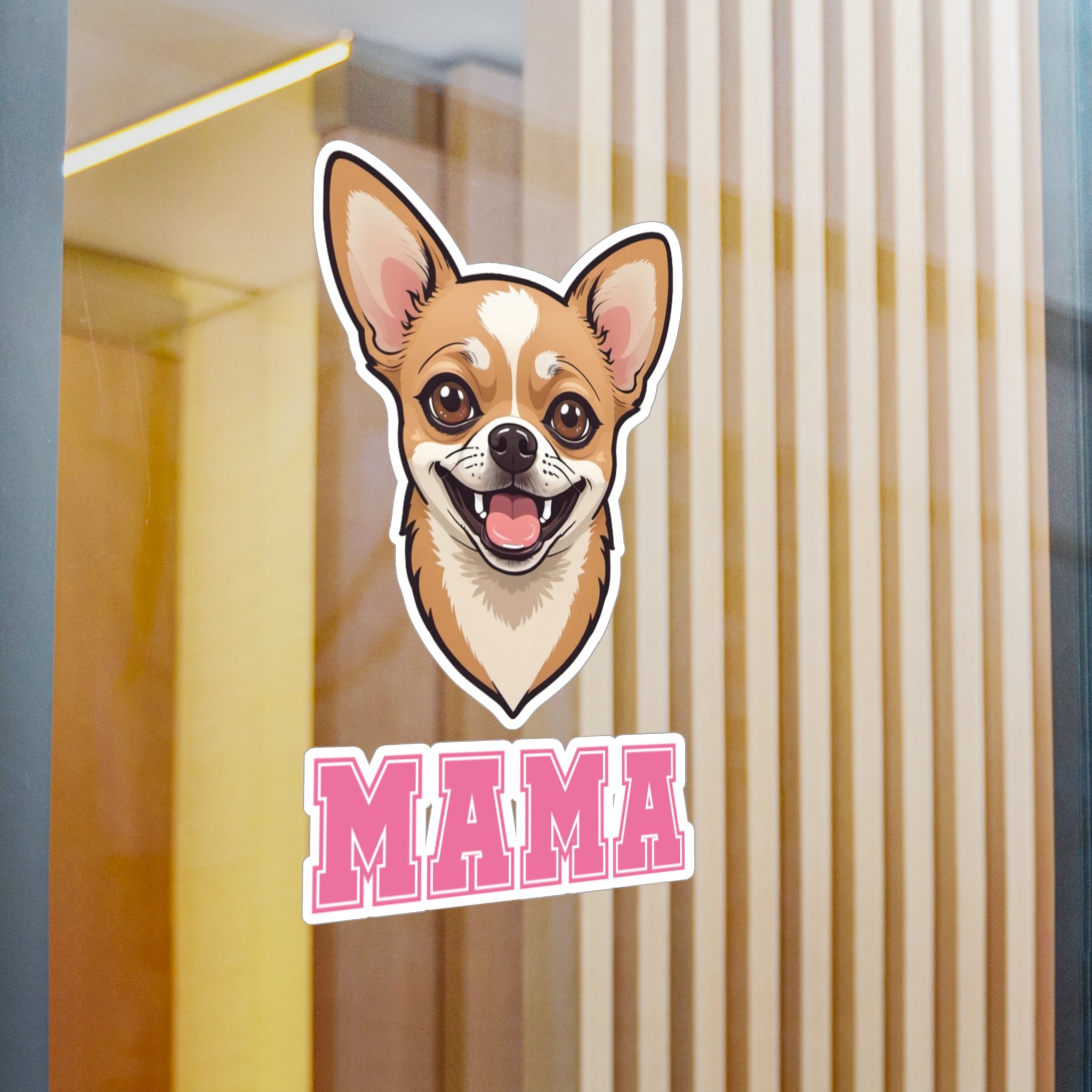 Chihuahua Mama Vinyl Decals