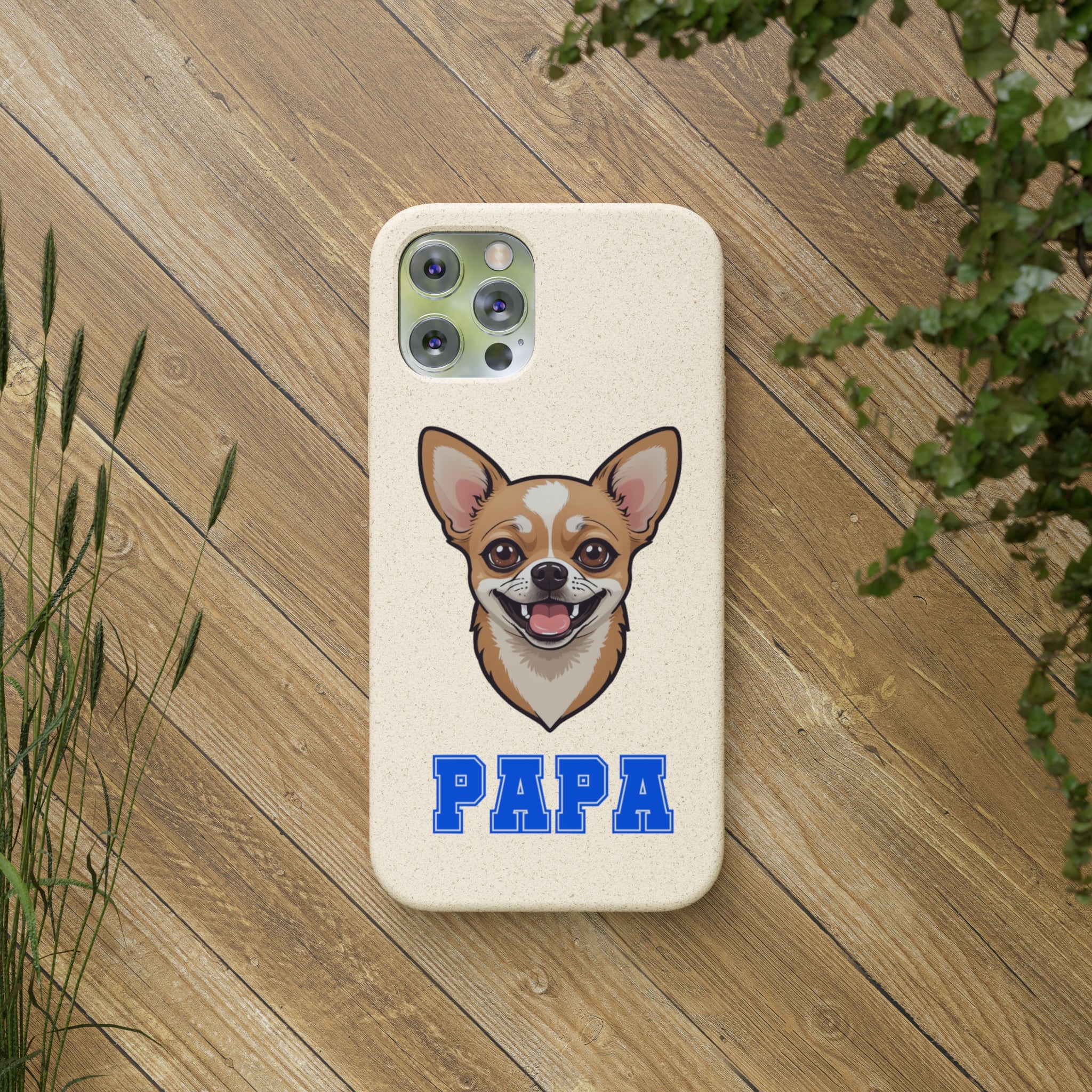 Biodegradable  Chihuahua Papa Cases