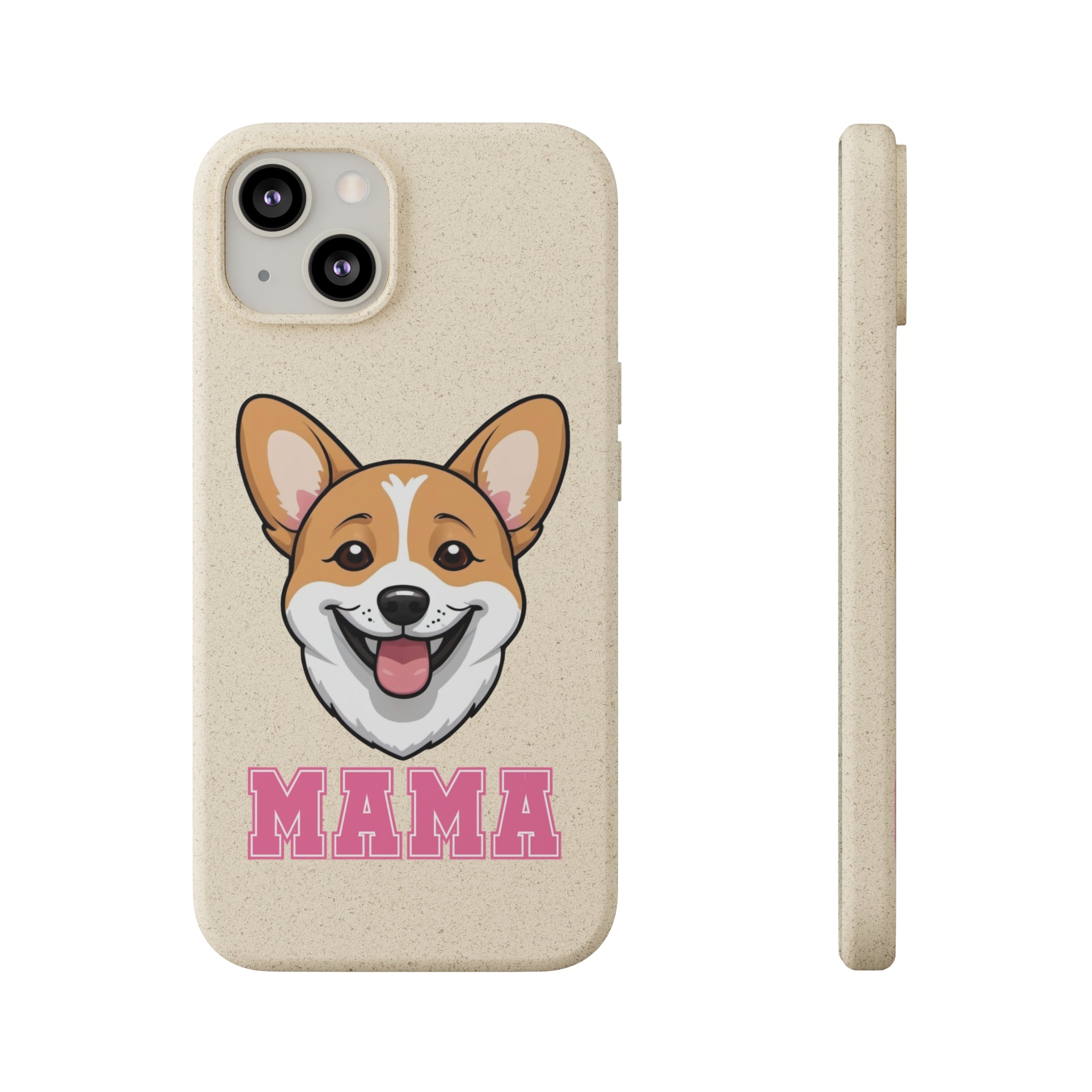 Biodegradable  Corgi Mama Cases