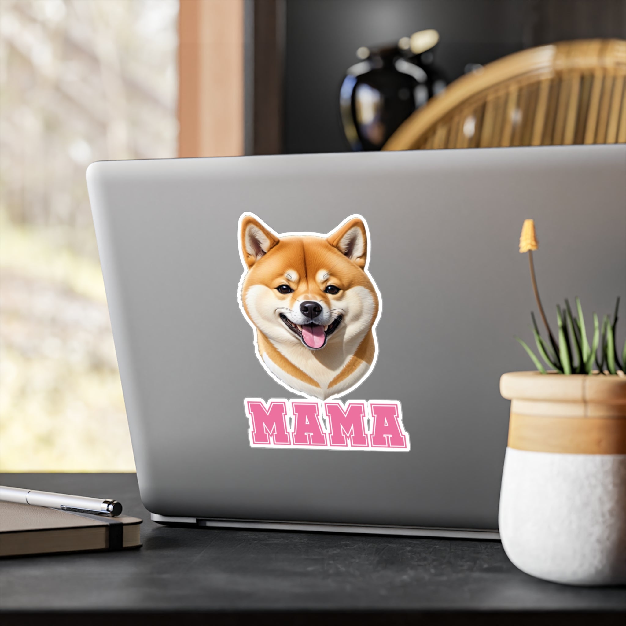 Shiba Inu Mama Vinyl Decals