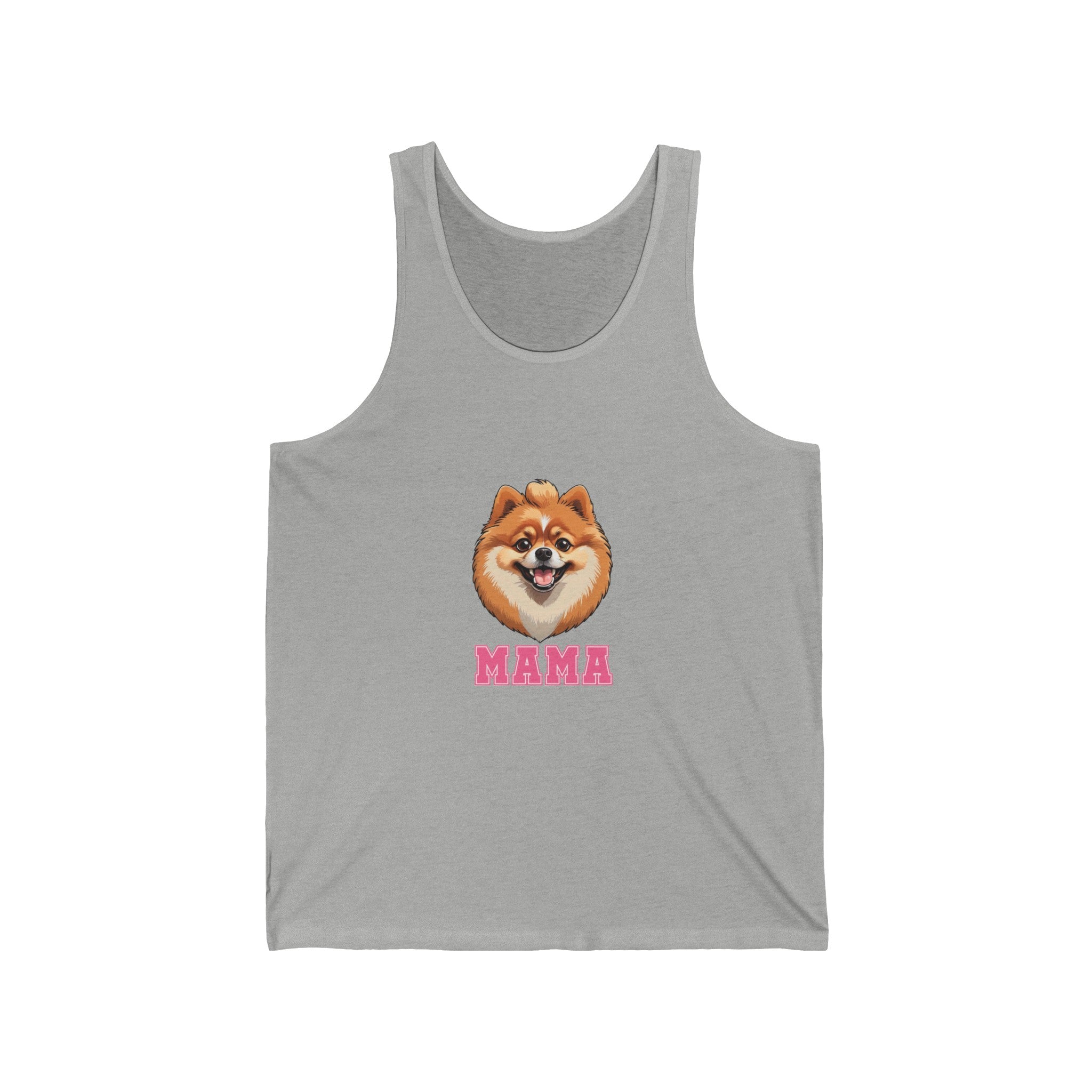 Pomeranian Mama Jersey Tank