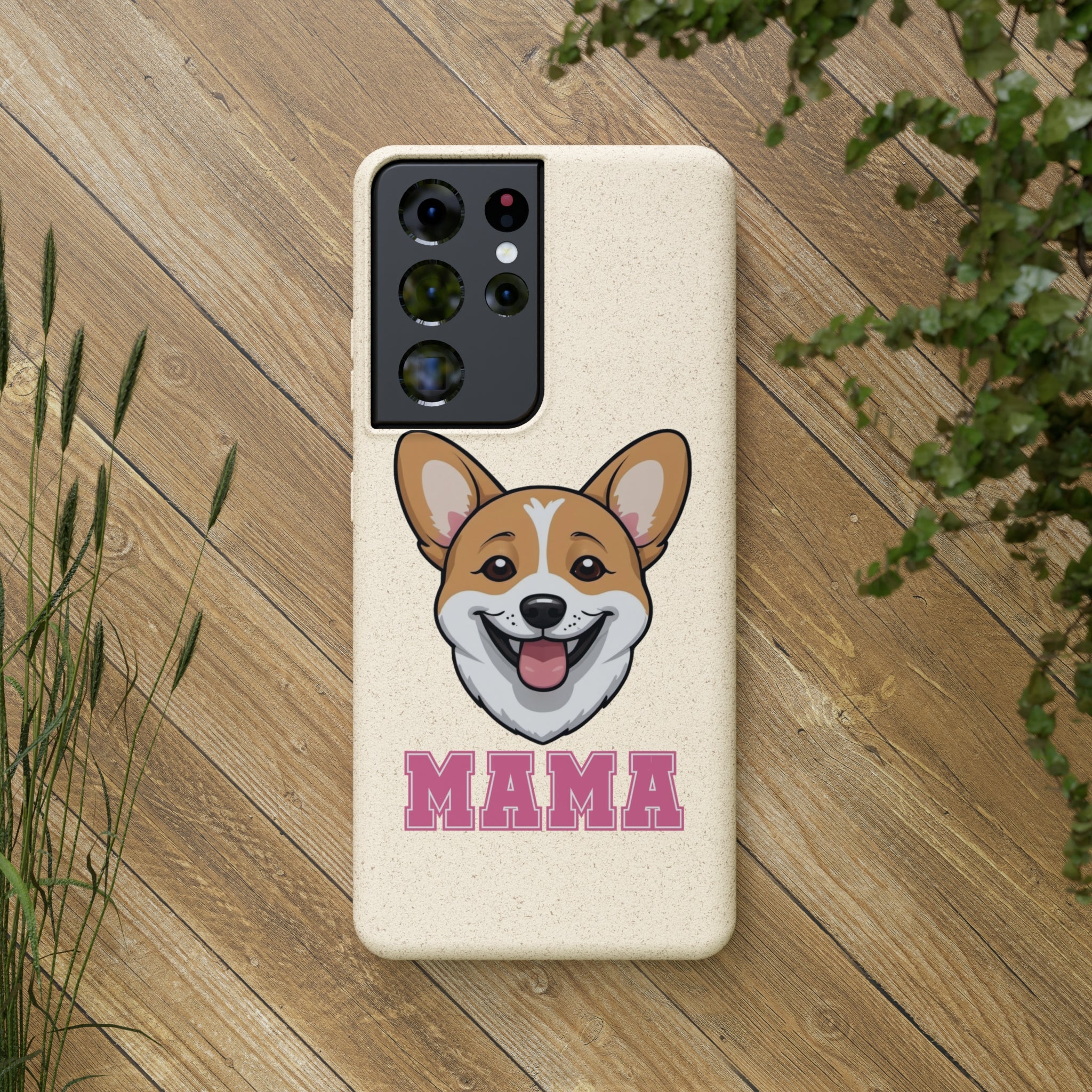 Biodegradable  Corgi Mama Cases