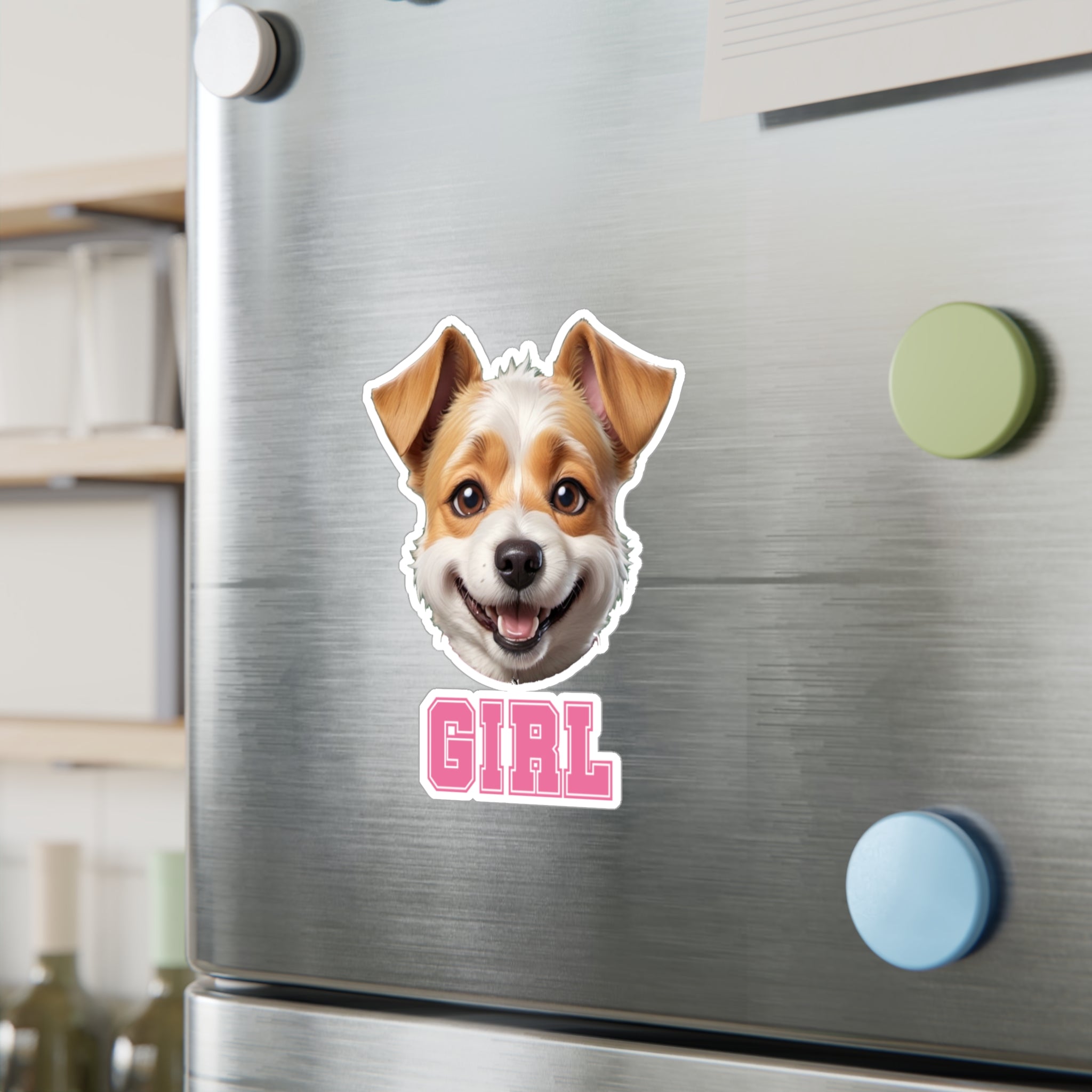 Terrier Girl Vinyl Decals