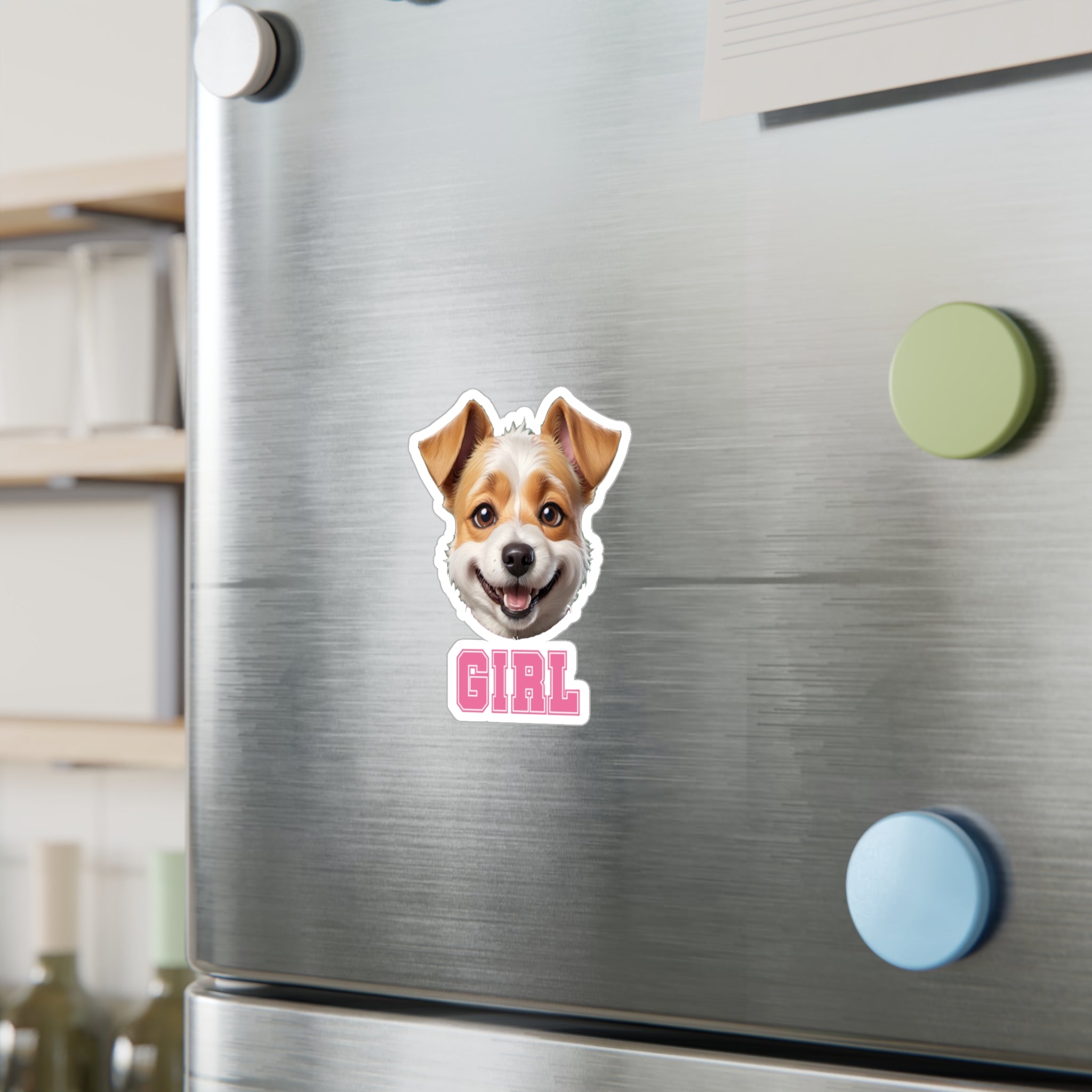 Terrier Girl Vinyl Decals