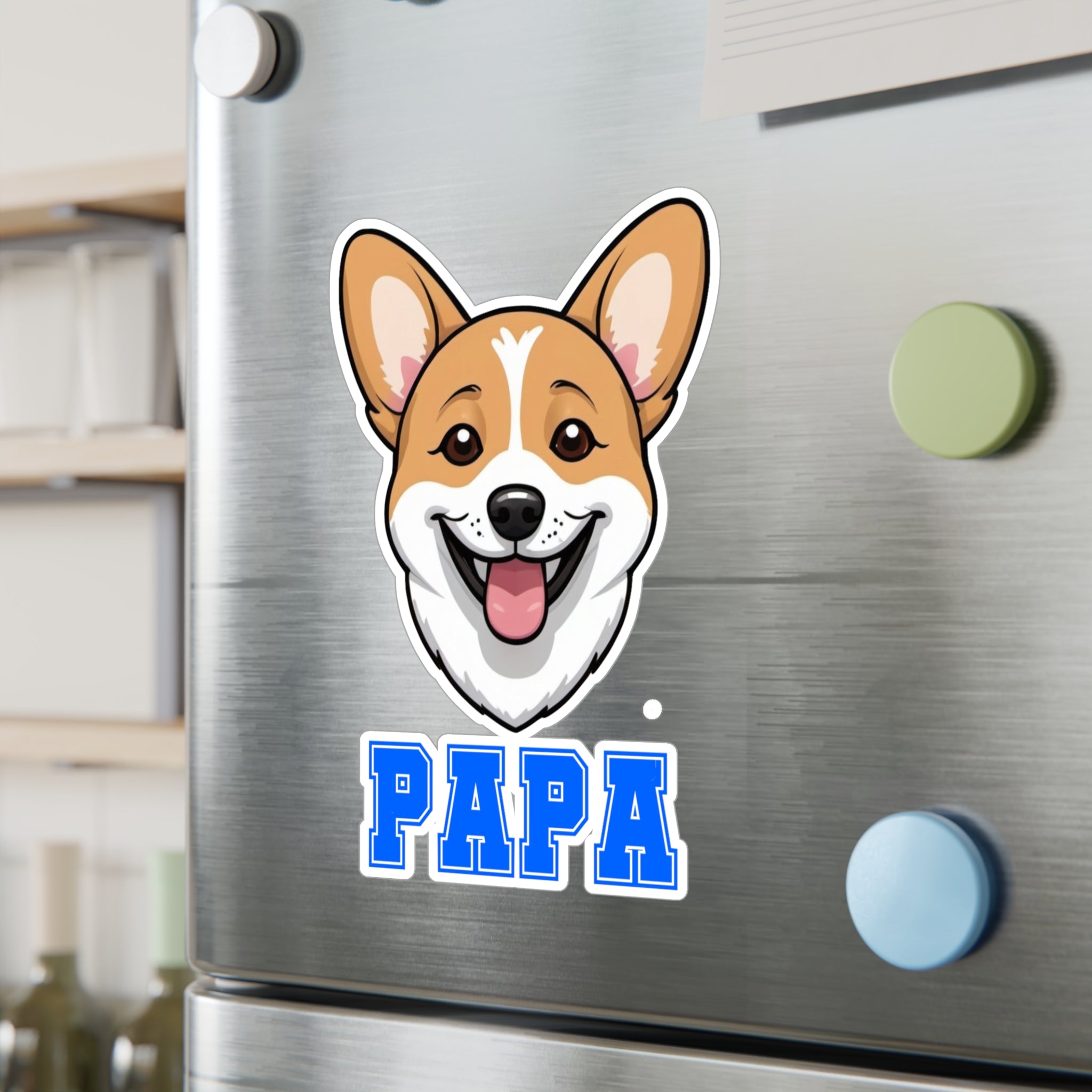 Corgi Papa Vinyl Decals