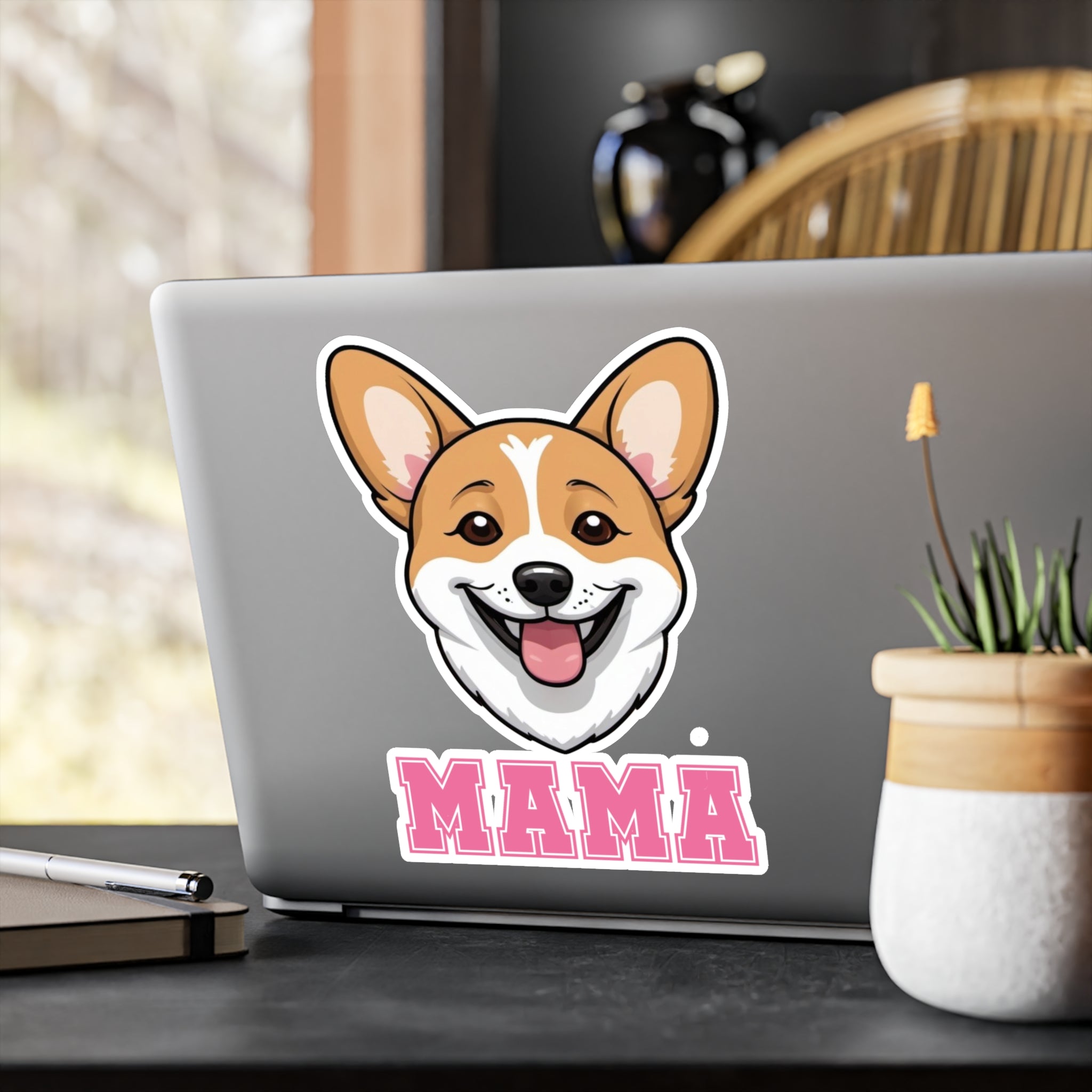 Corgi Mama Vinyl Decals