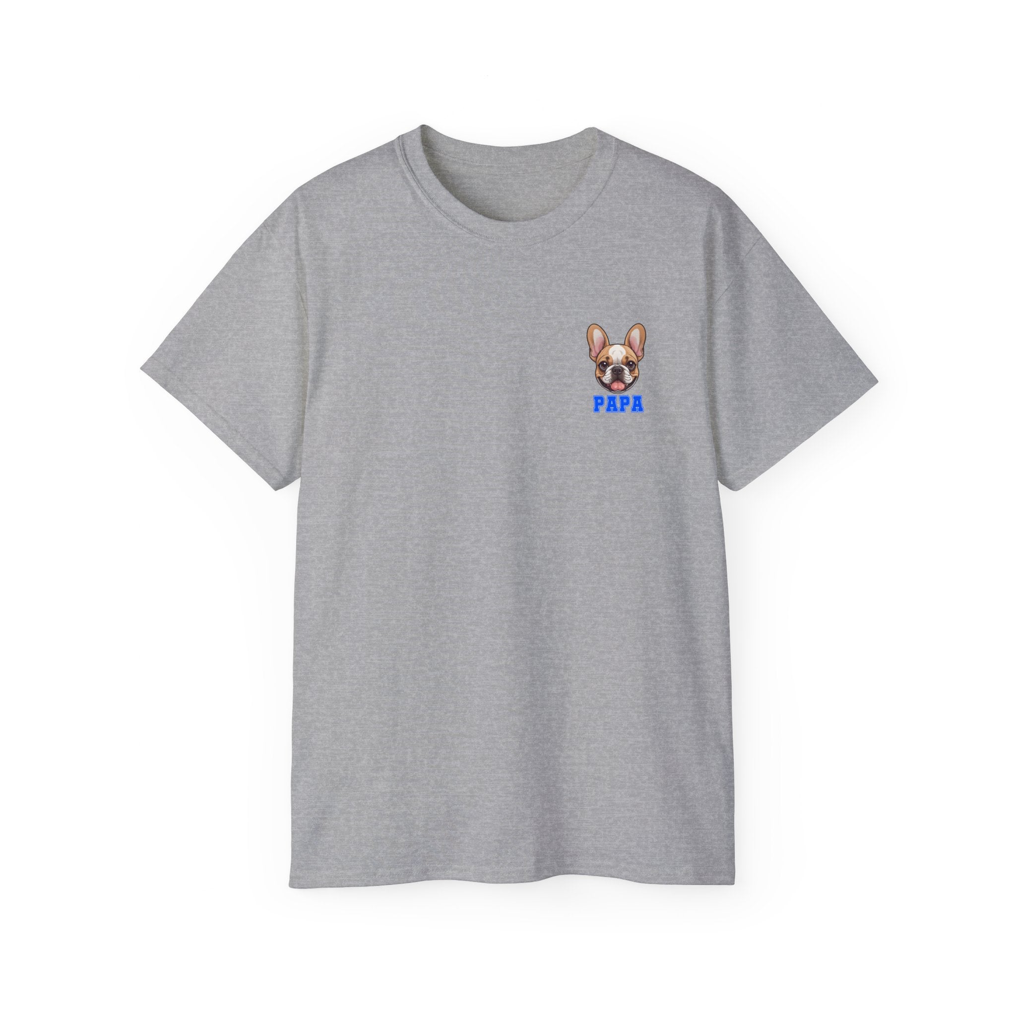 Frenchie Papa Ultra Cotton Tee