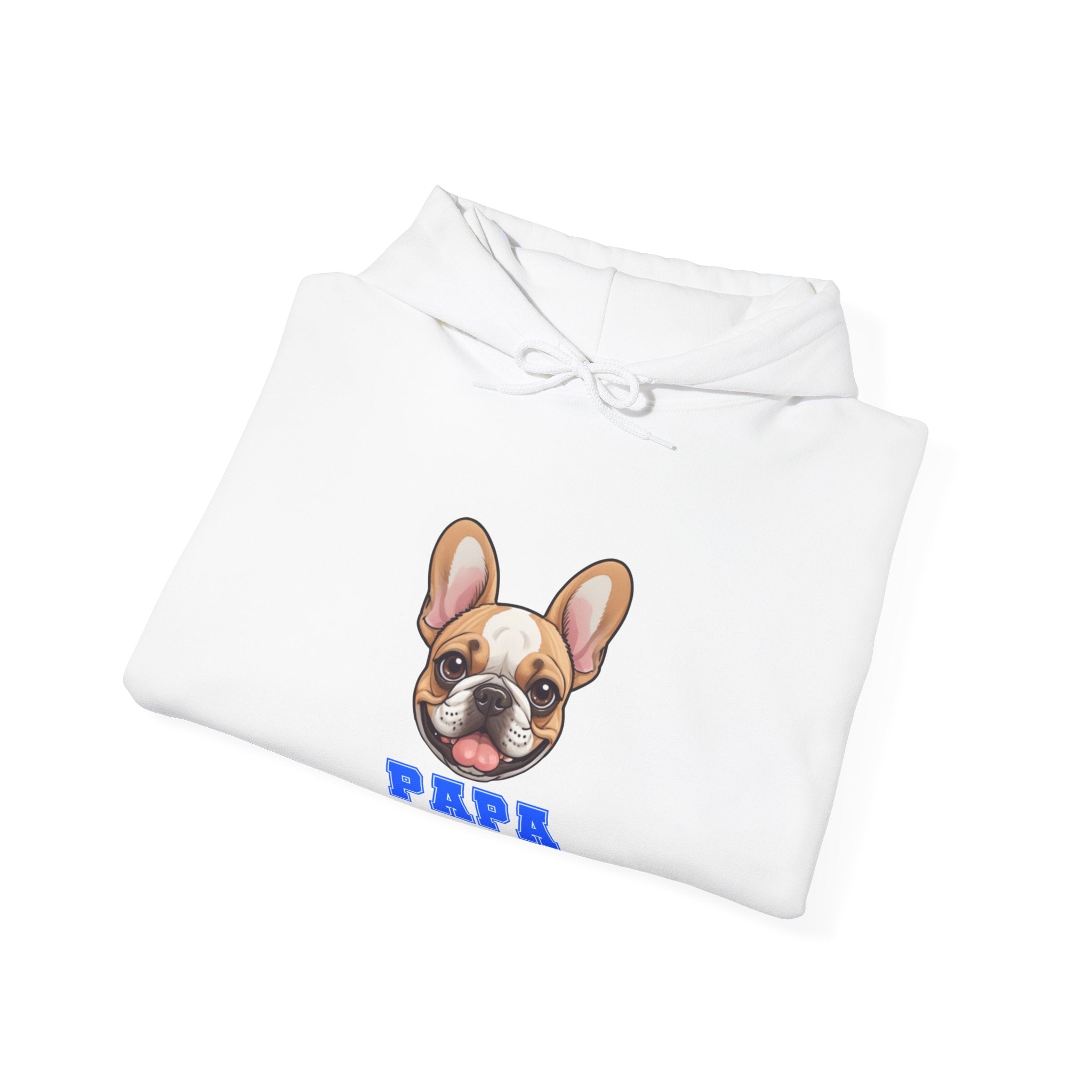 Frenchie Papa Heavy Blend™ Hooded Sweatshirt