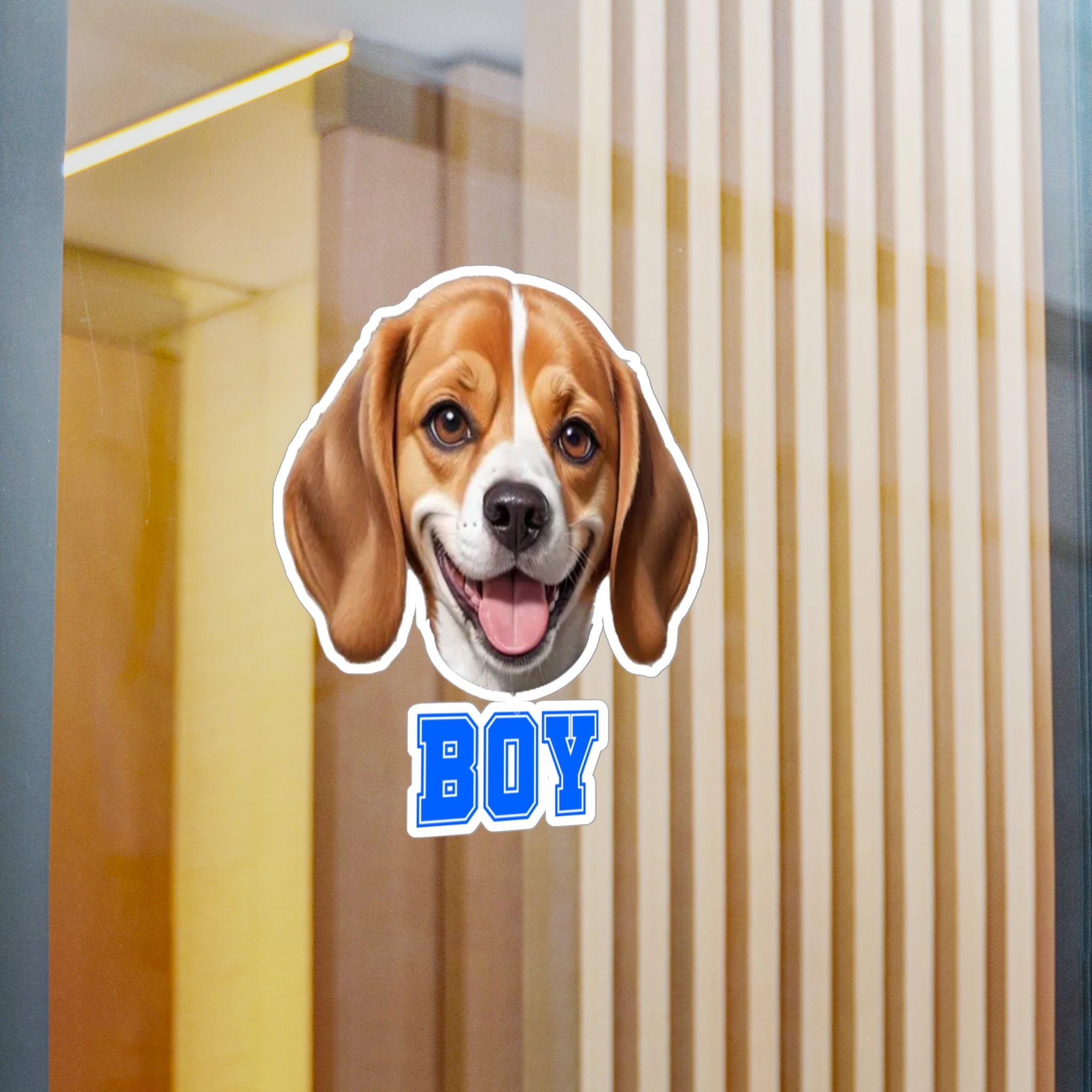 Beagle Boy Vinyl Decals