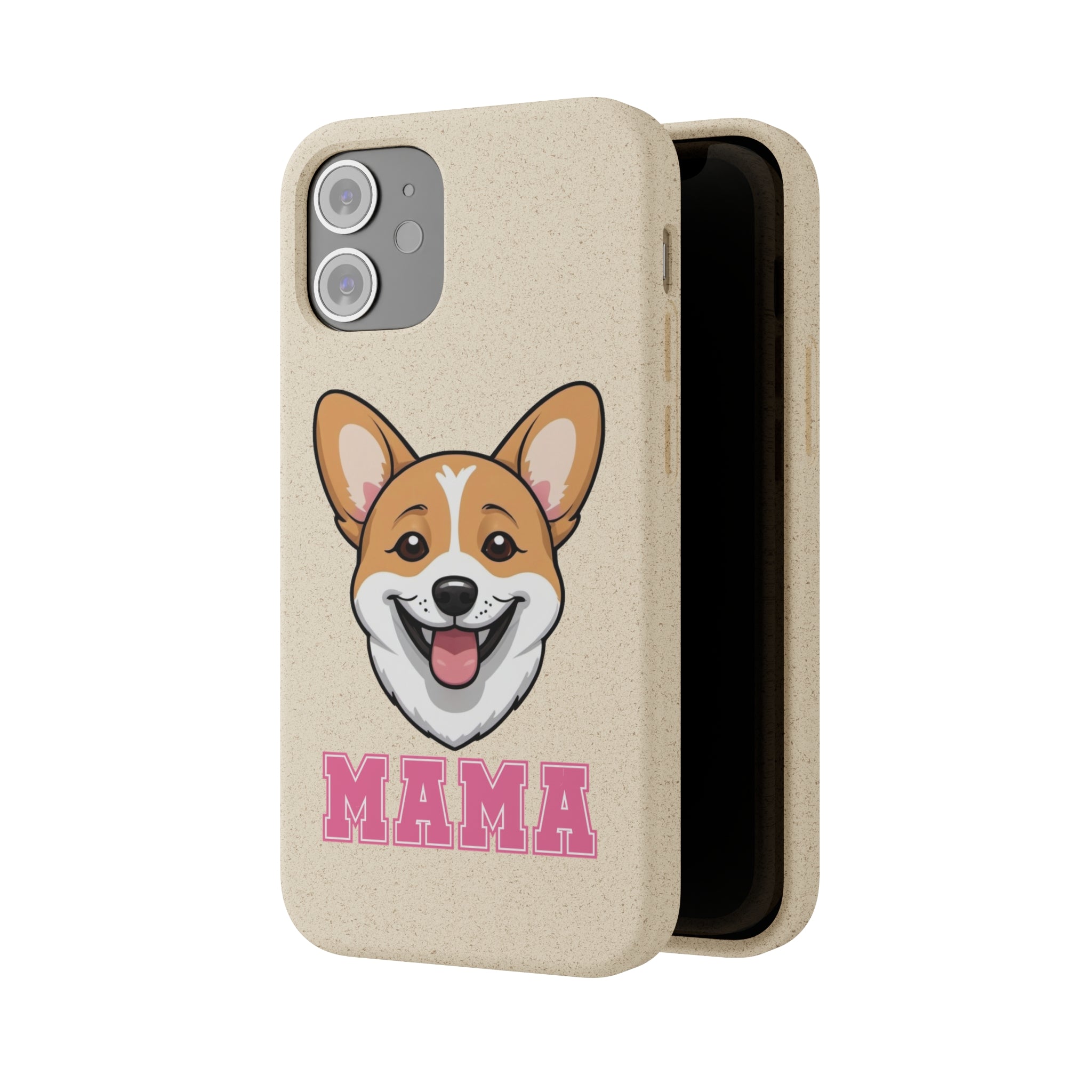 Biodegradable  Corgi Mama Cases