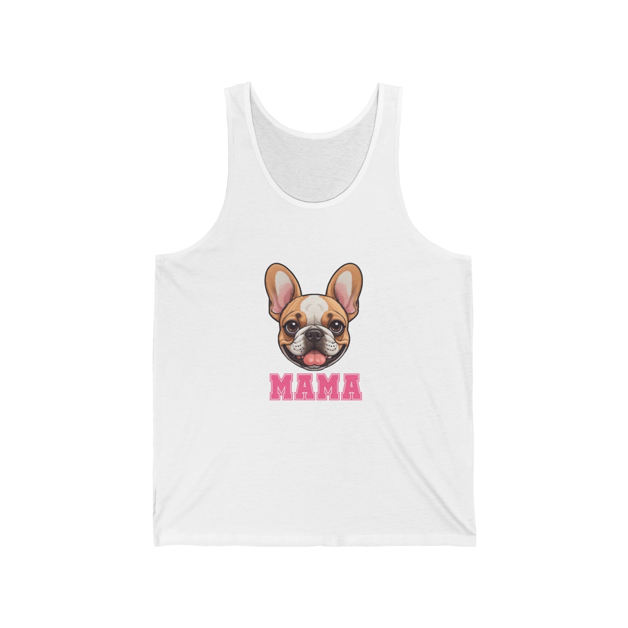 Frenchie Mama Jersey Tank