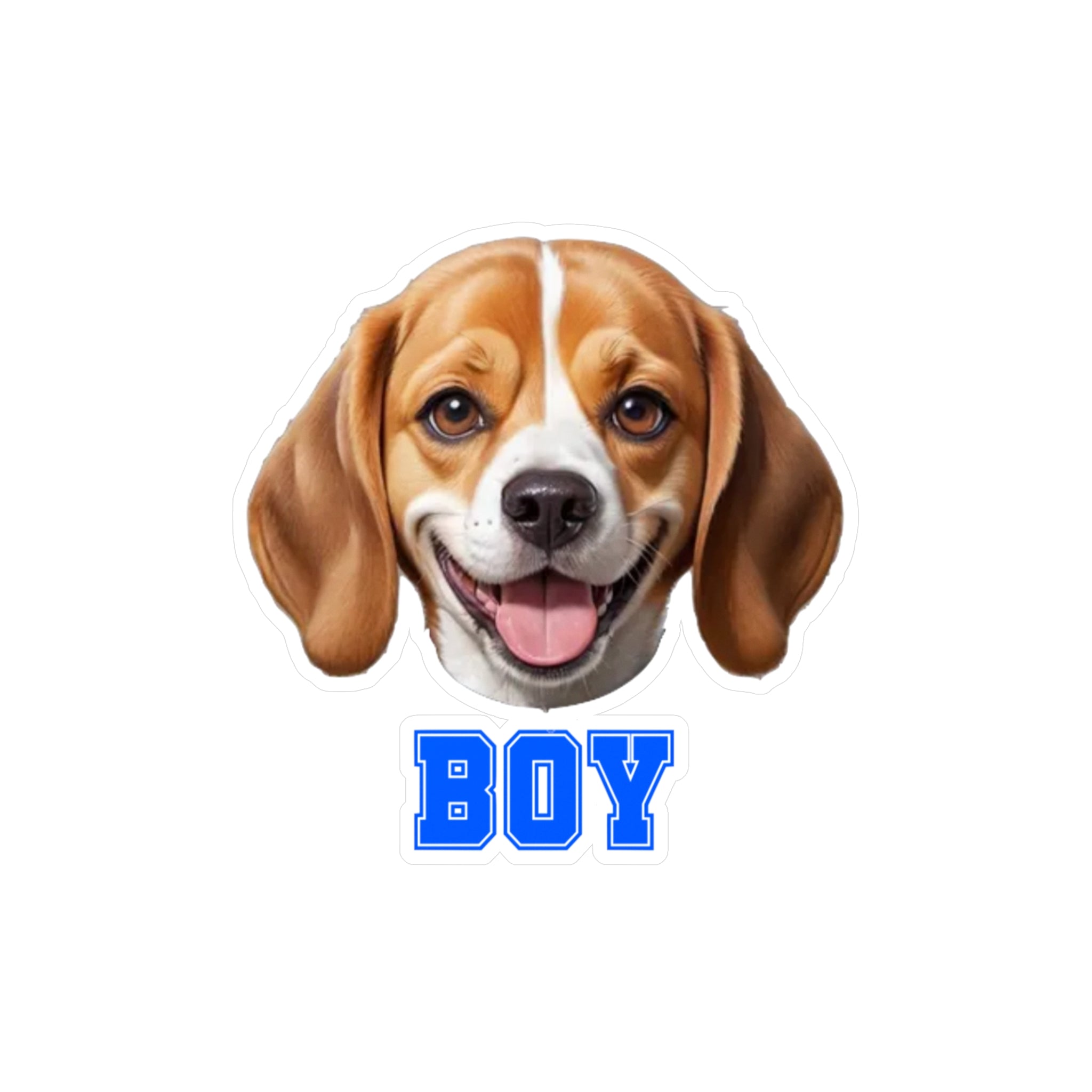 Beagle Boy Vinyl Decals