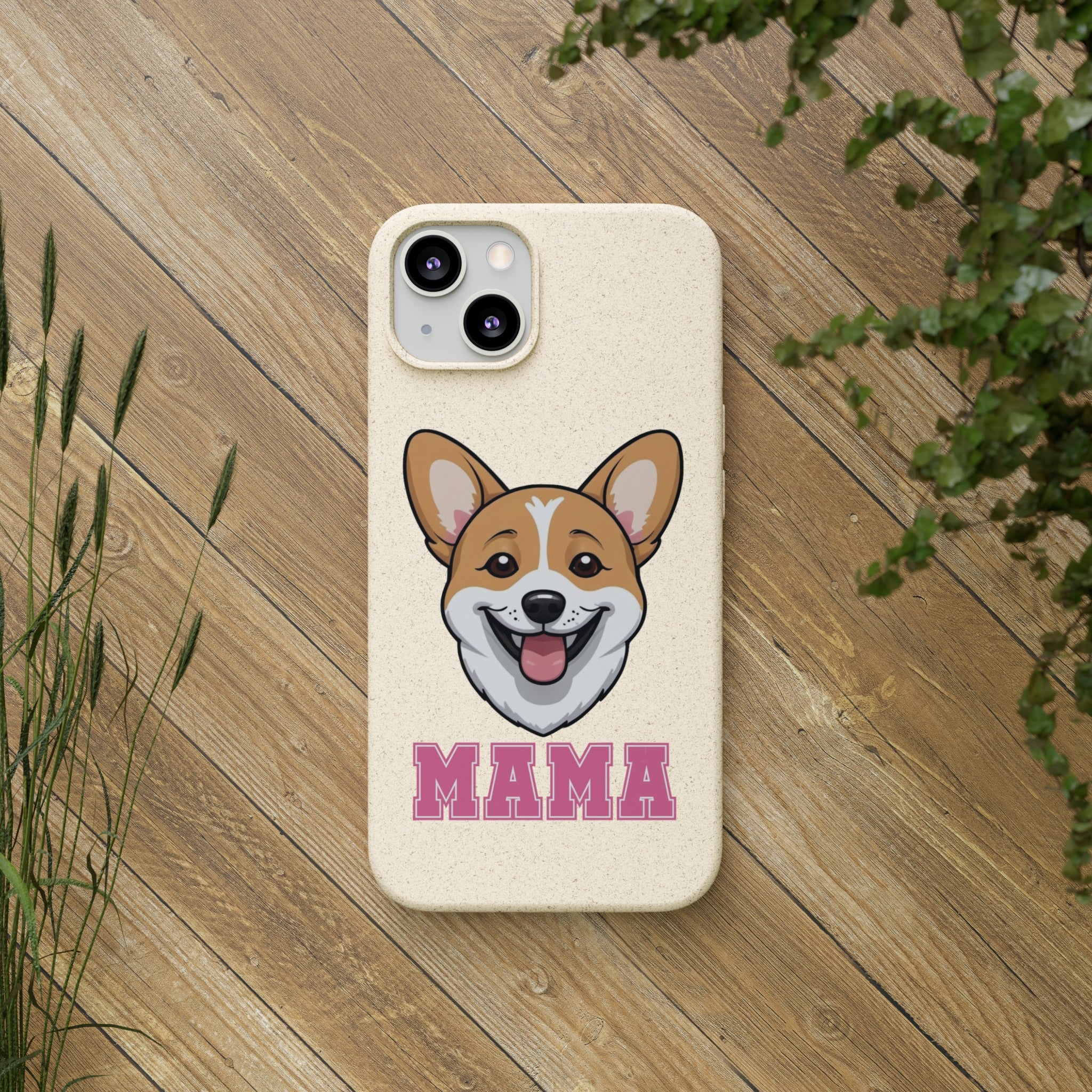 Biodegradable  Corgi Mama Cases