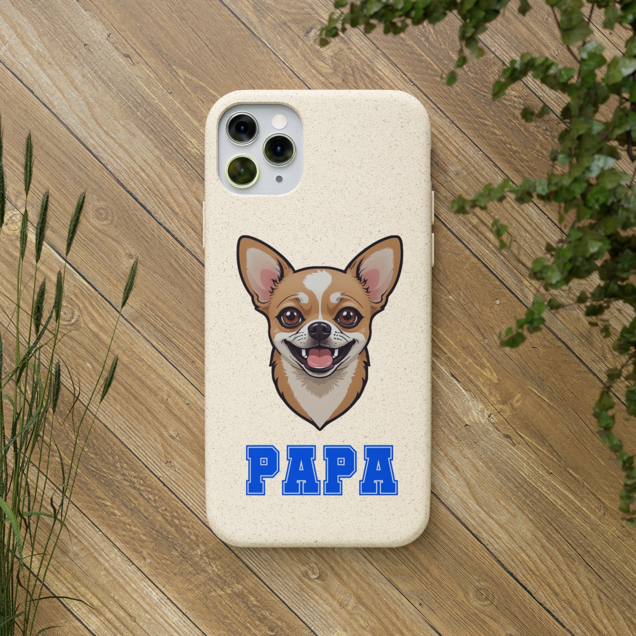 Biodegradable  Chihuahua Papa Cases