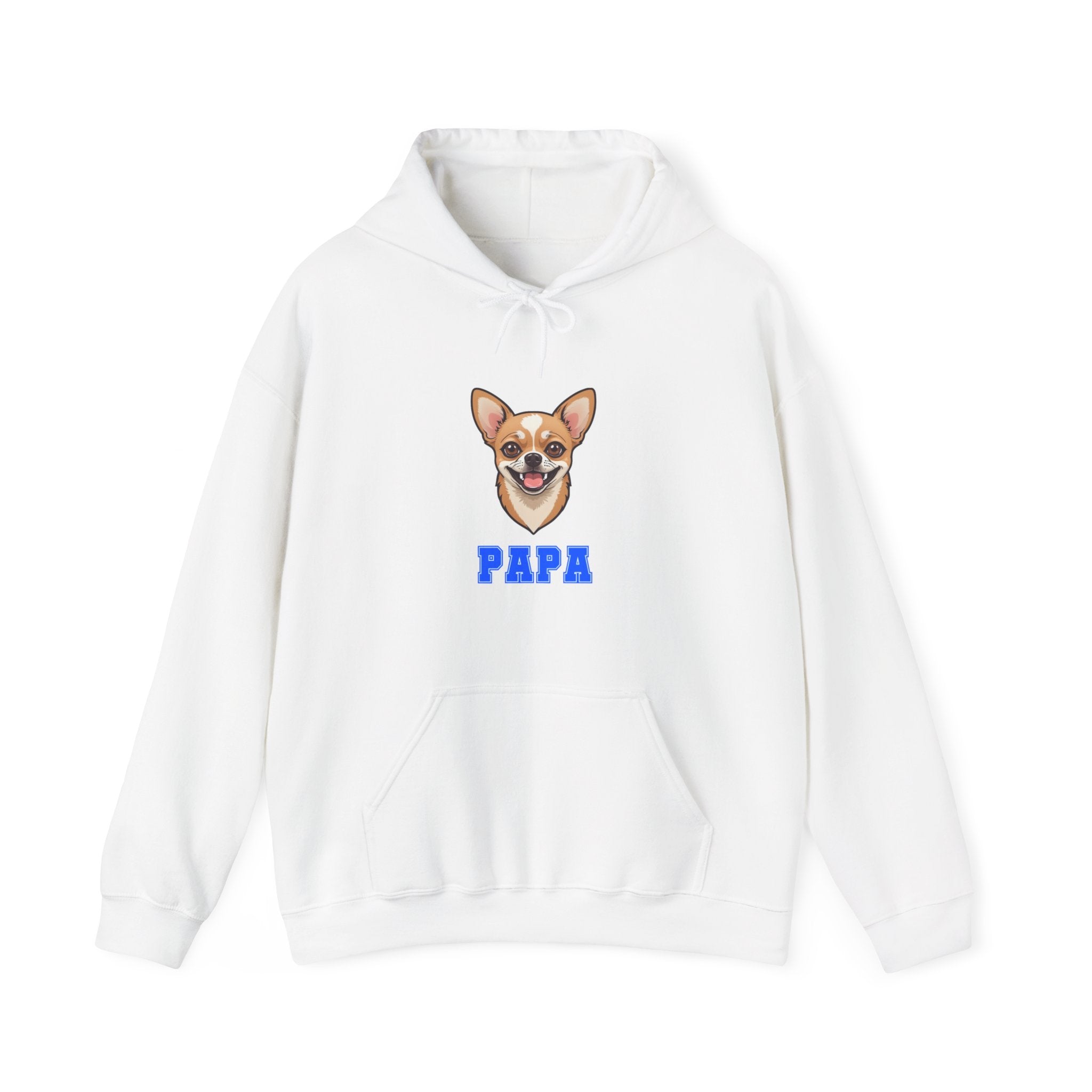 Chihuahua Papa Heavy Blend™ Hooded Sweatshirt