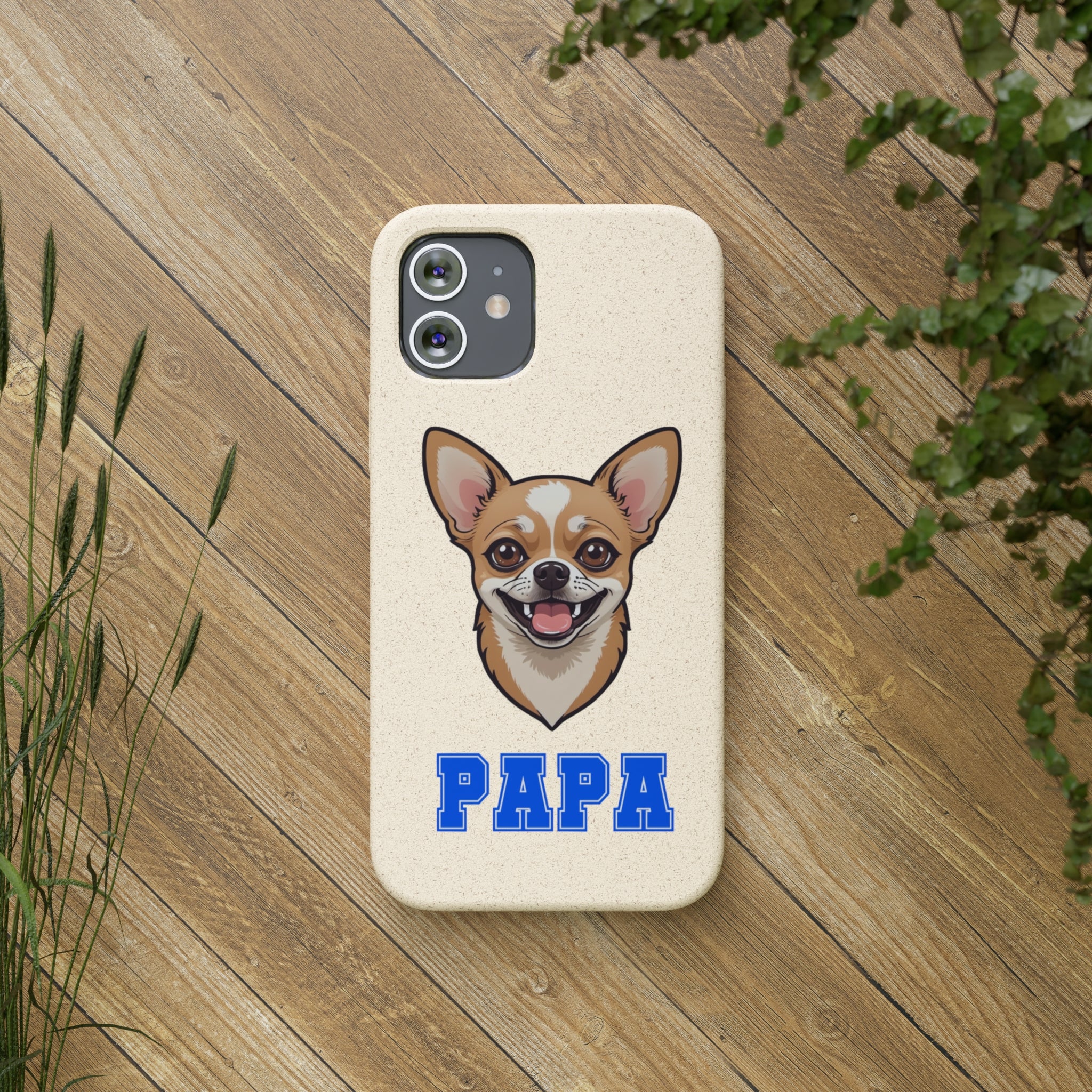 Biodegradable  Chihuahua Papa Cases