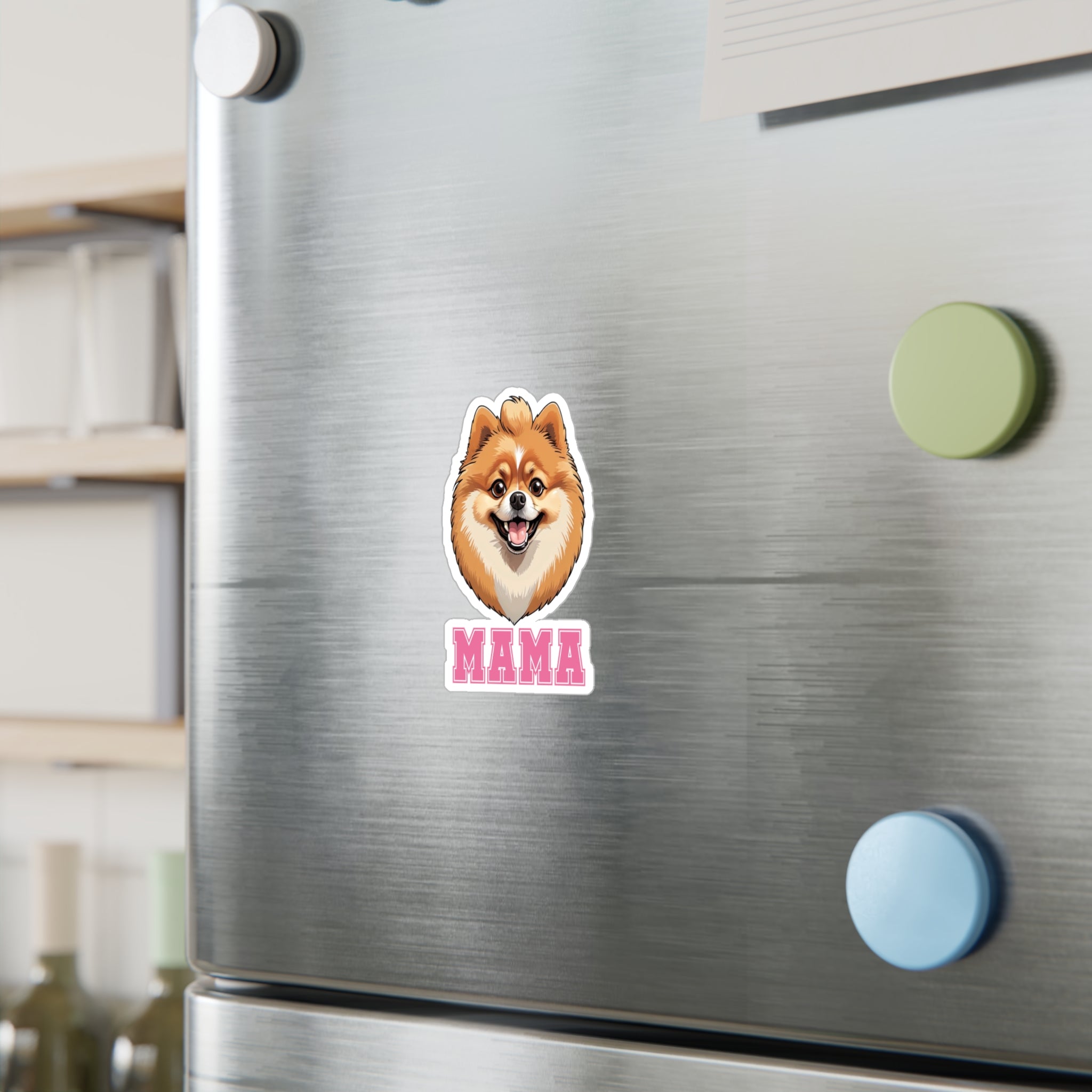 Pomeranian Mama Vinyl Decals
